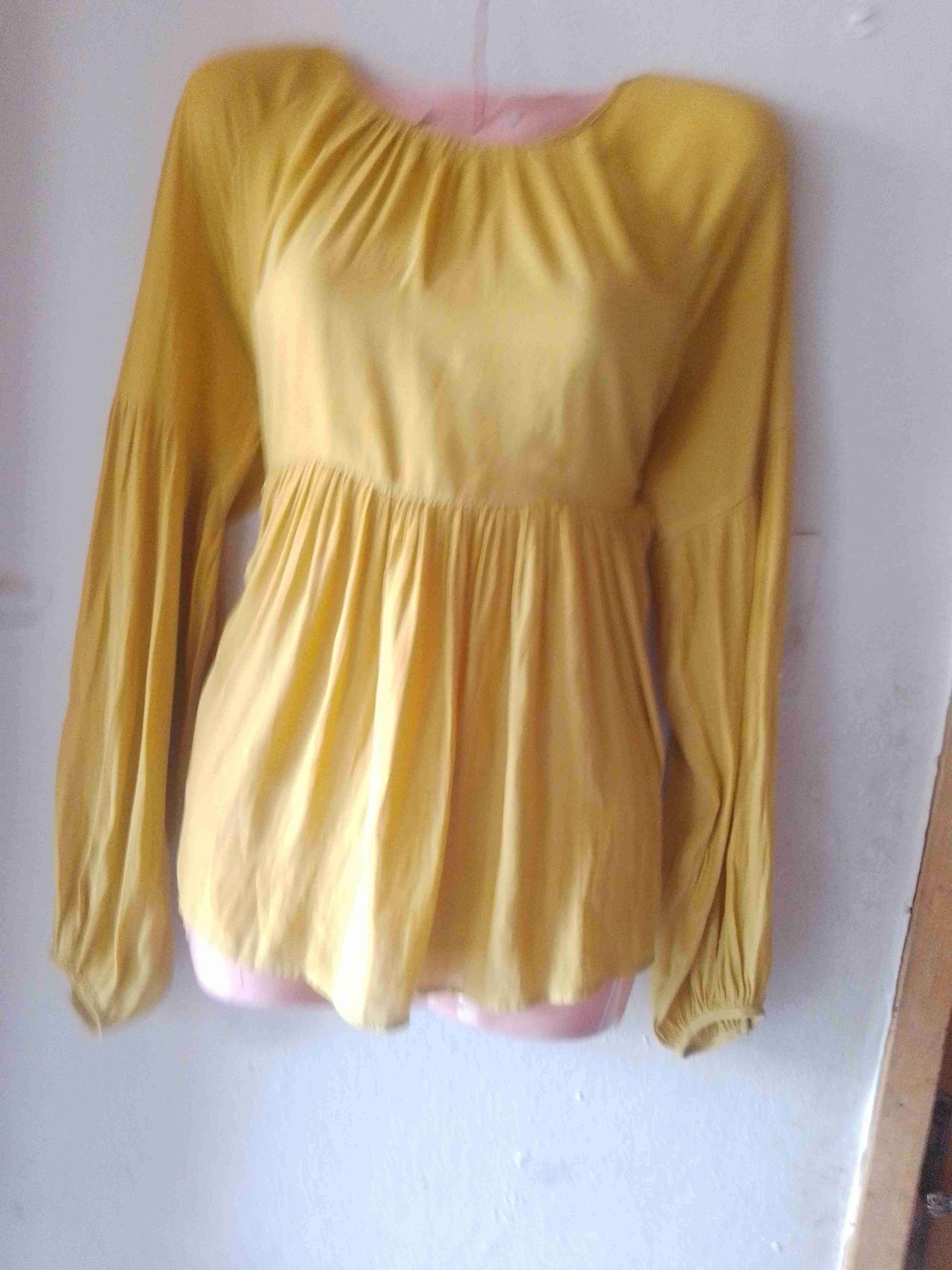 Blusa de cuadros azul - miniatura 4