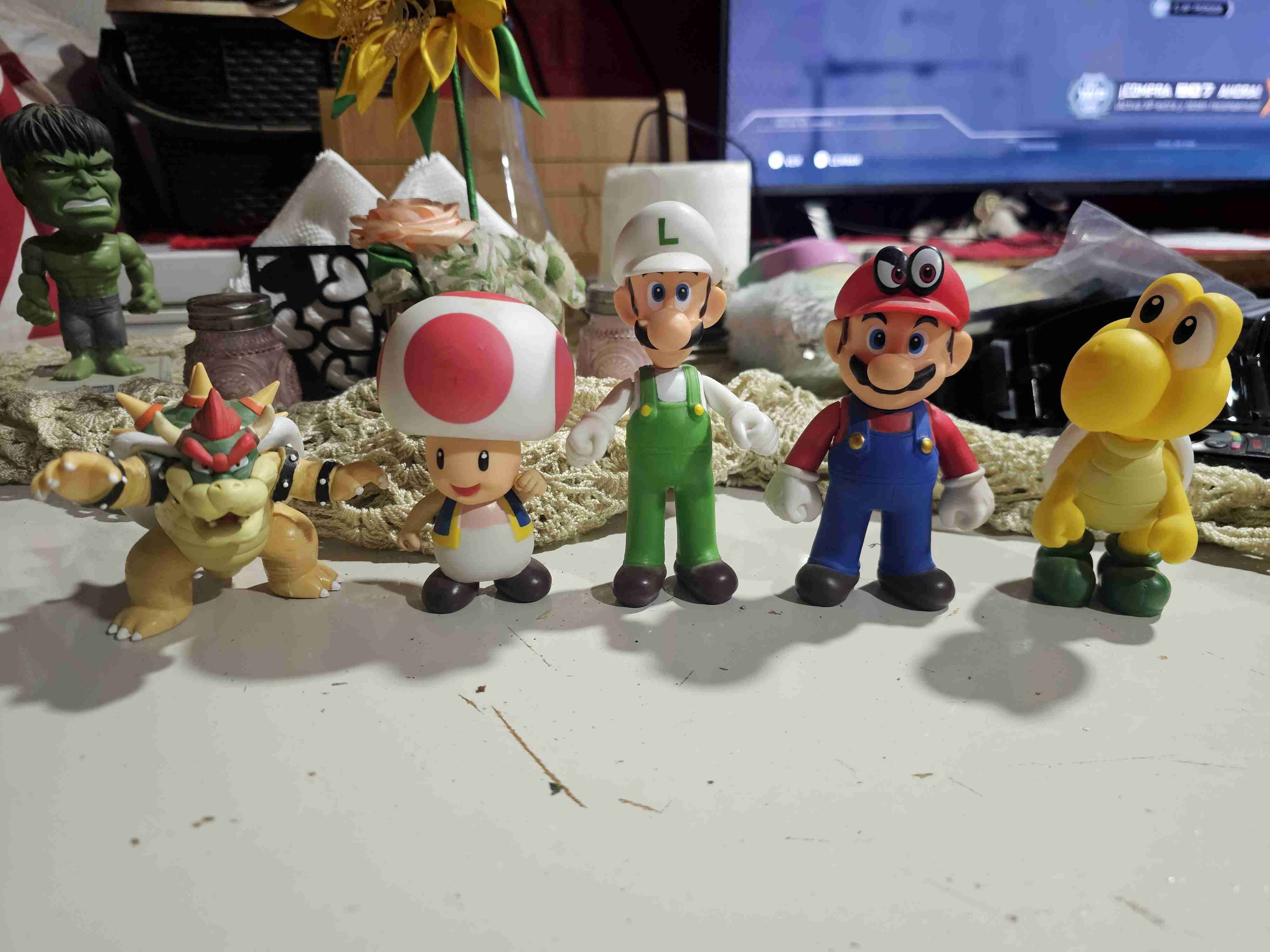 Set de figuras Mario Bros