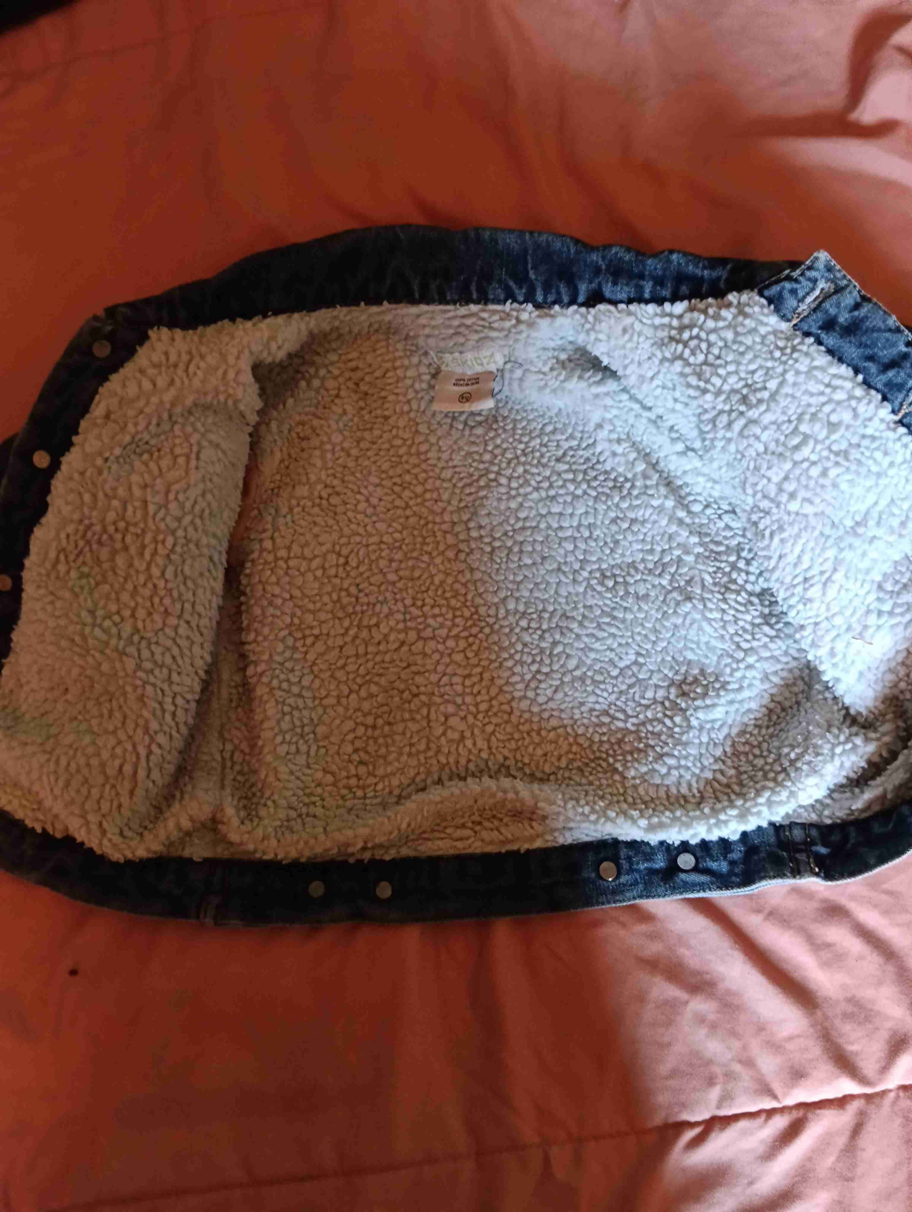 Chaqueta mezclilla forrada niño - miniatura 3