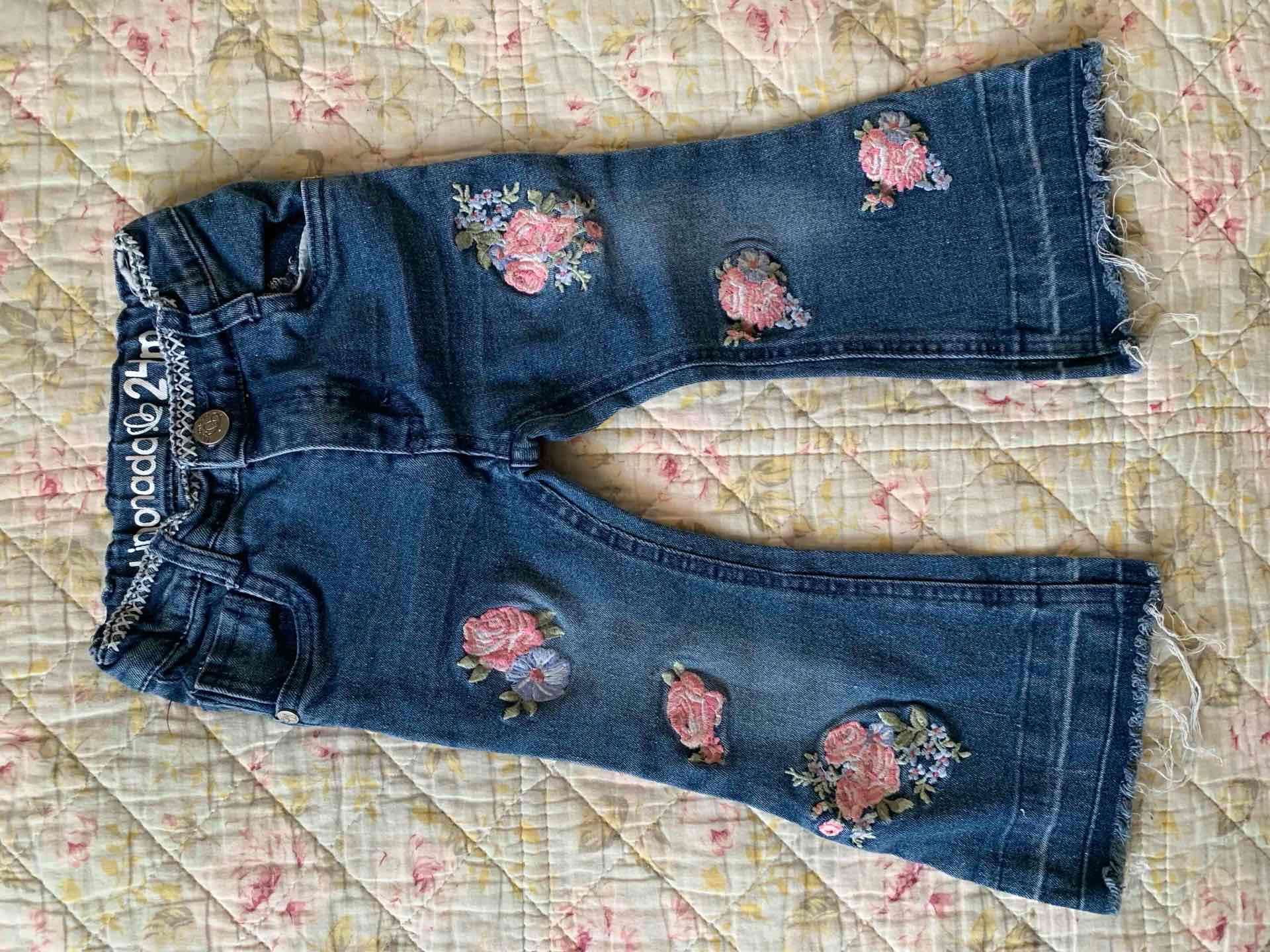 Jeans niños bordados