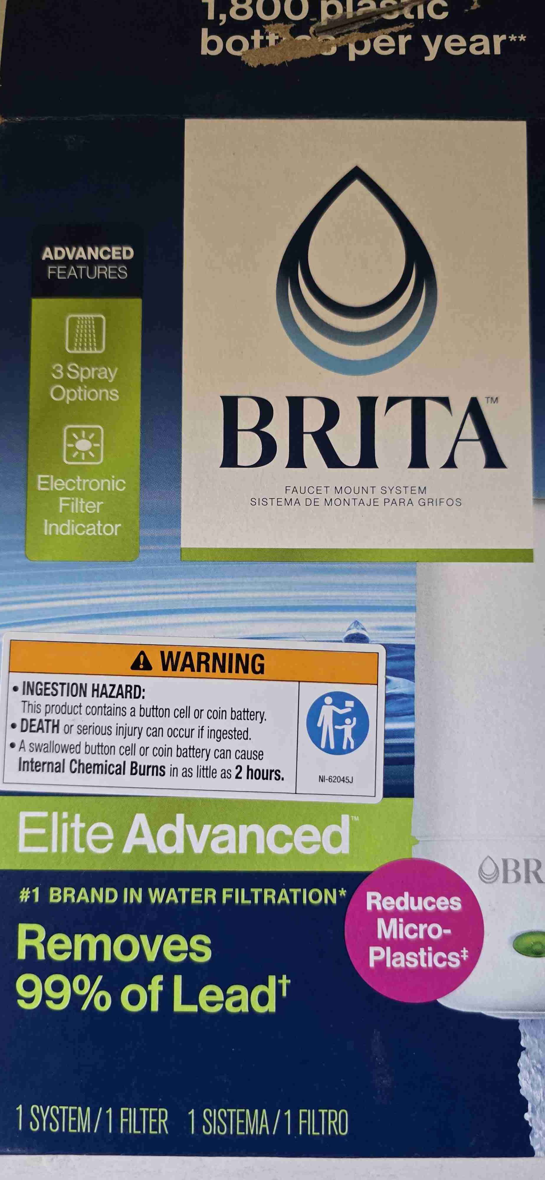 Filtro para grifo Brita blanco - 2