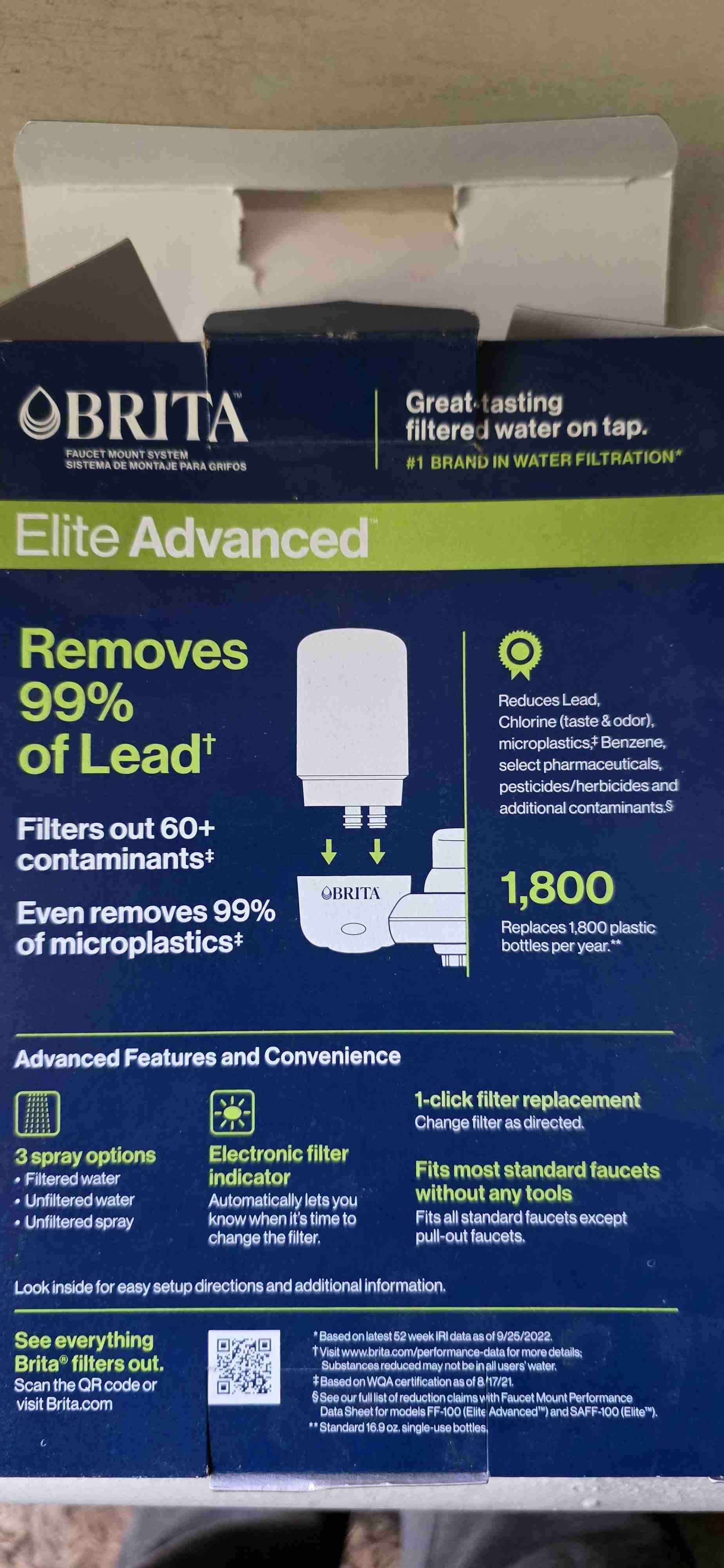 Filtro para grifo Brita blanco - 3