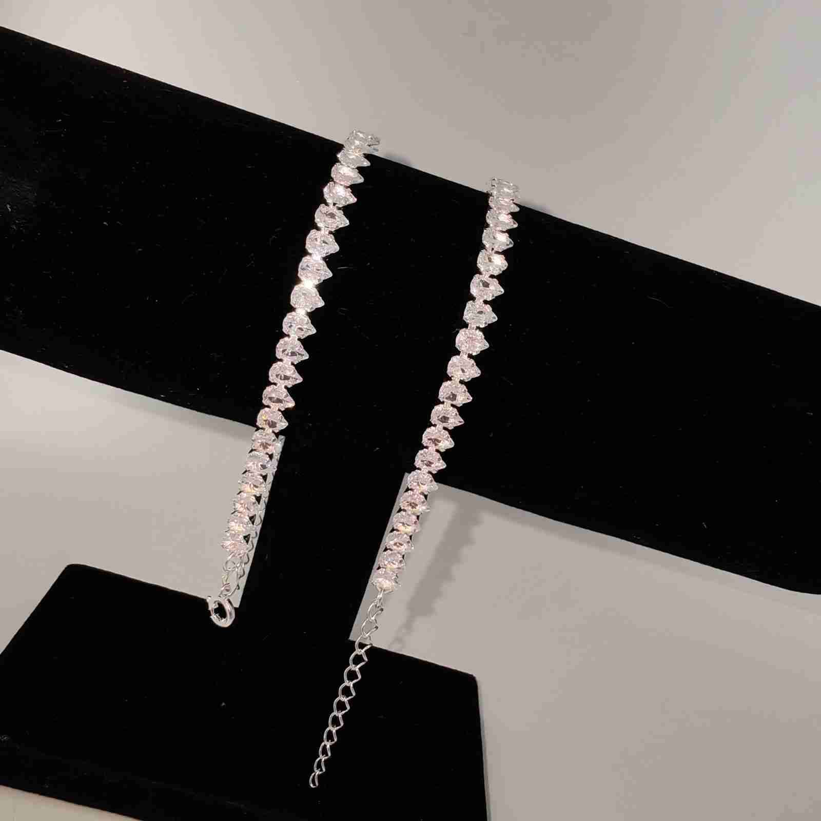 Pulsera  circonis en Plata 925 - miniatura 2