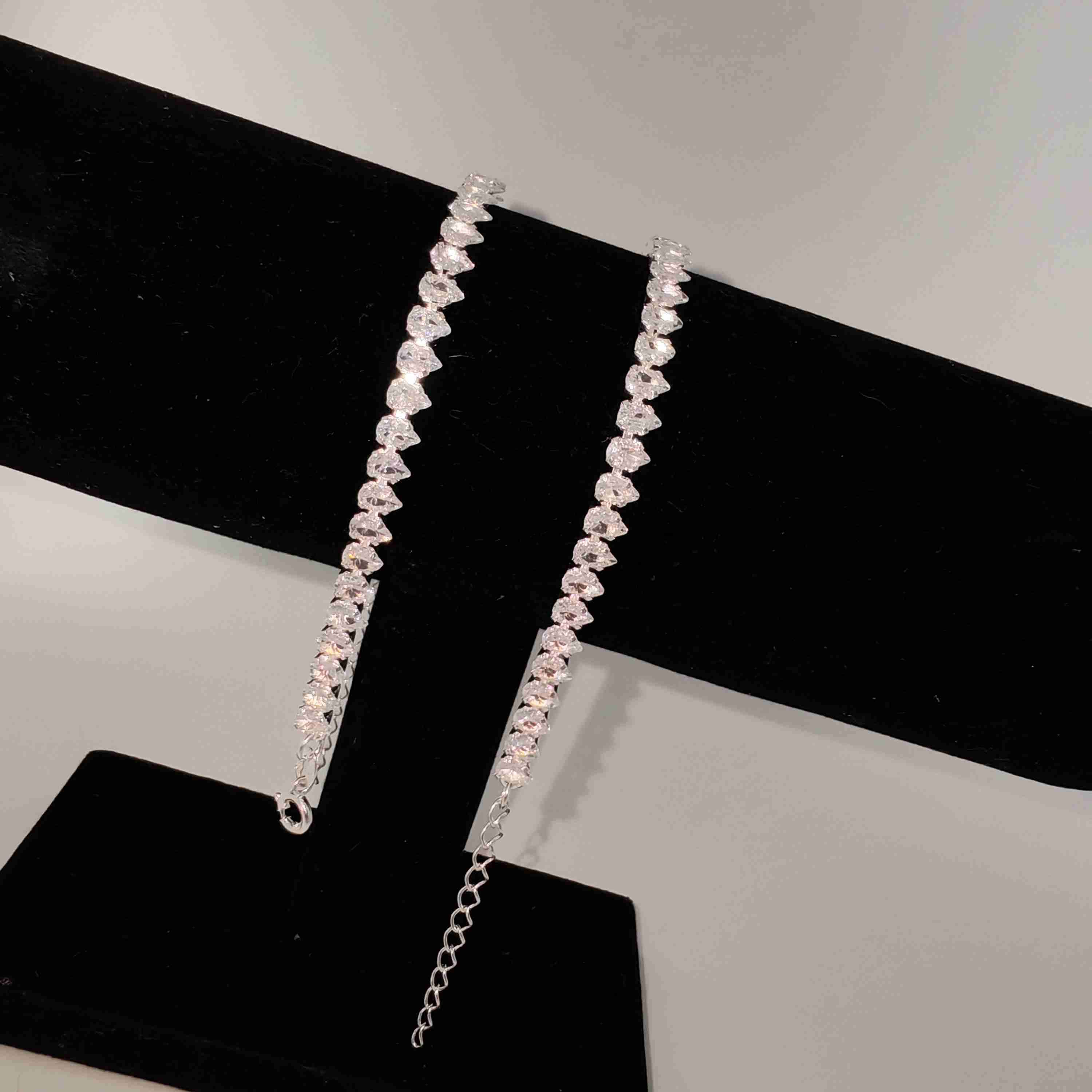 Pulsera  circonis en Plata 925 - miniatura 4