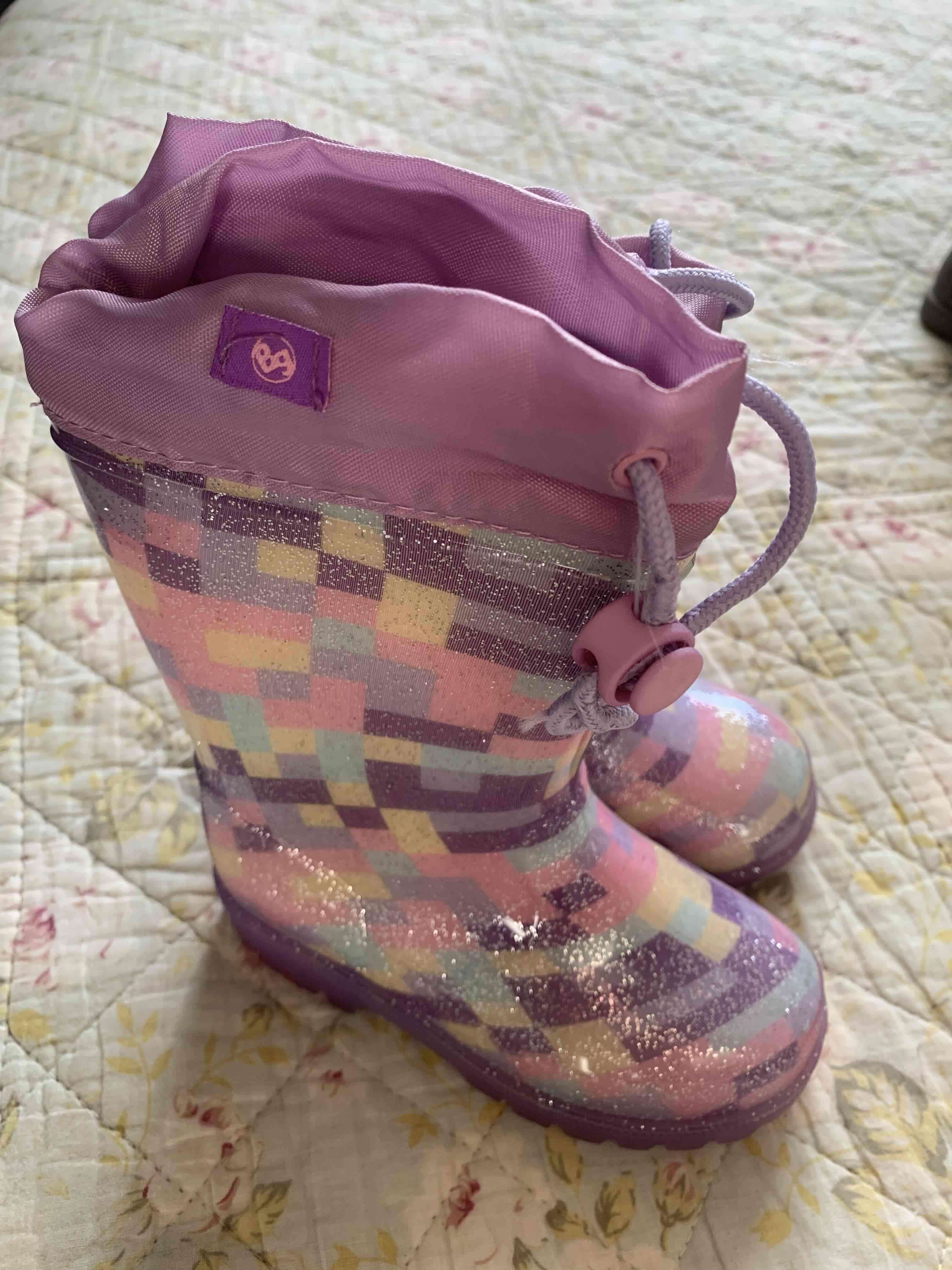 Botas de lluvia infantiles multicolor número 23 - miniatura 1