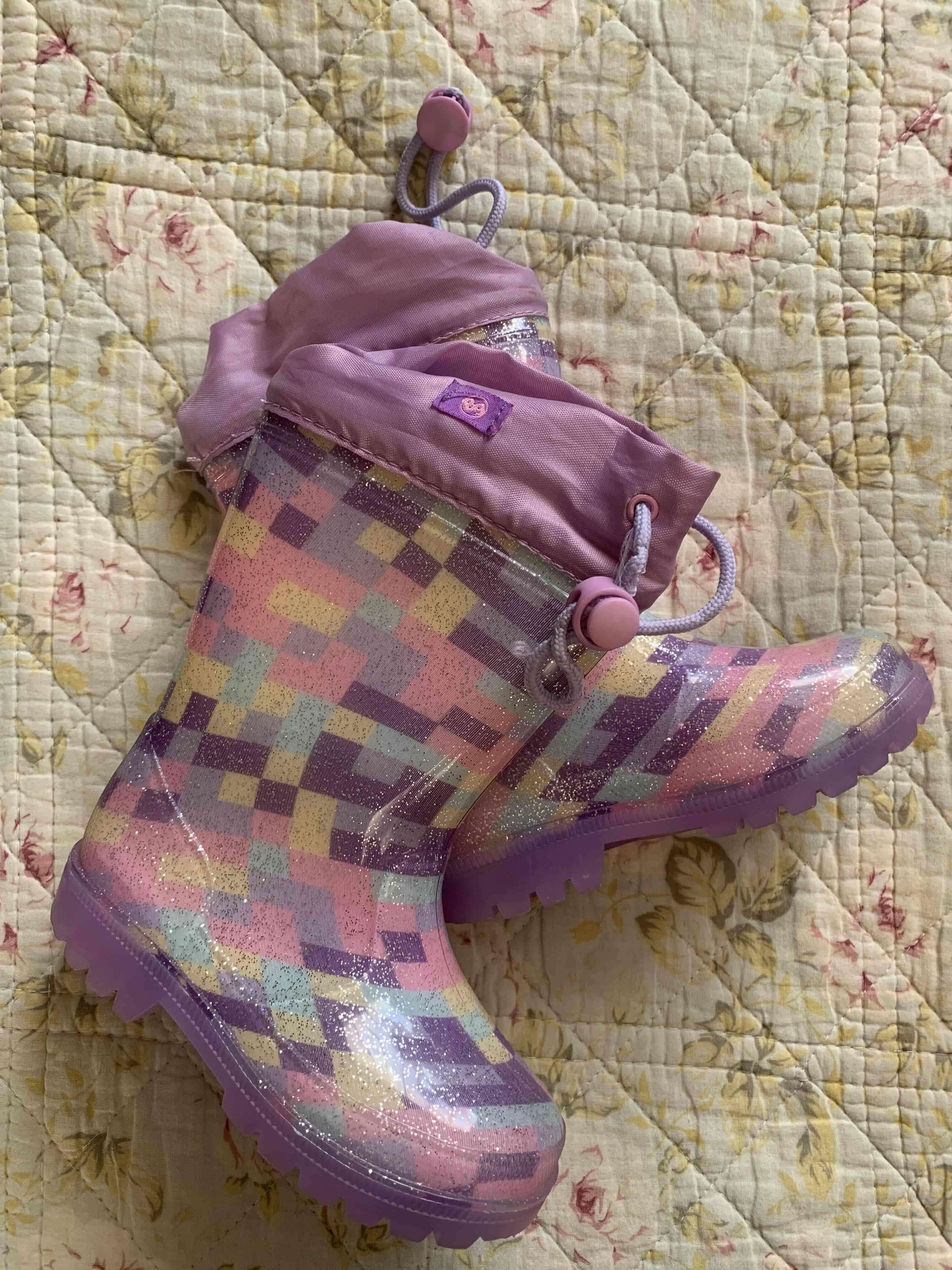 Botas de lluvia infantiles multicolor número 23 - miniatura 2