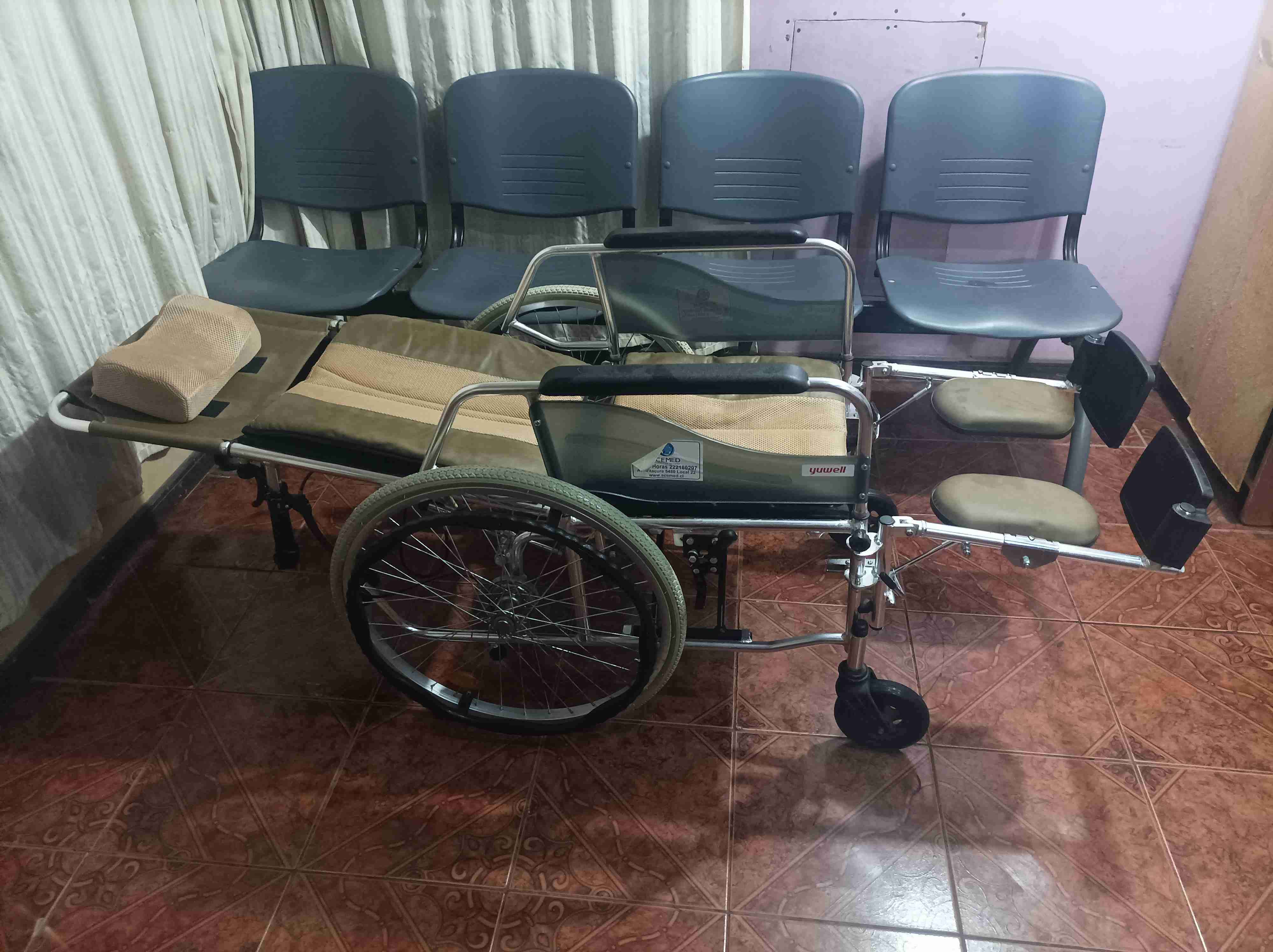 Silla de ruedas reclinable - 1