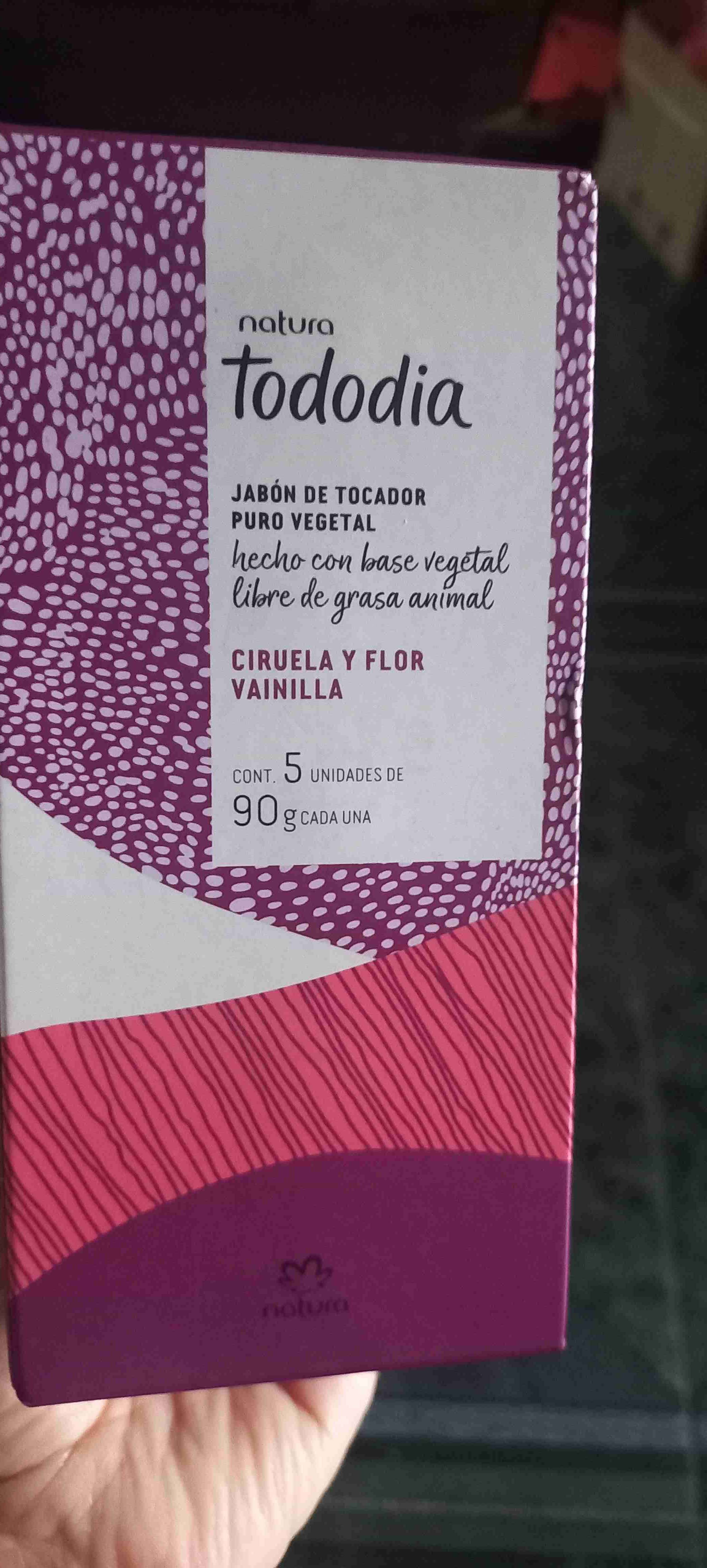 Jabón Natura Tododia Ciruela