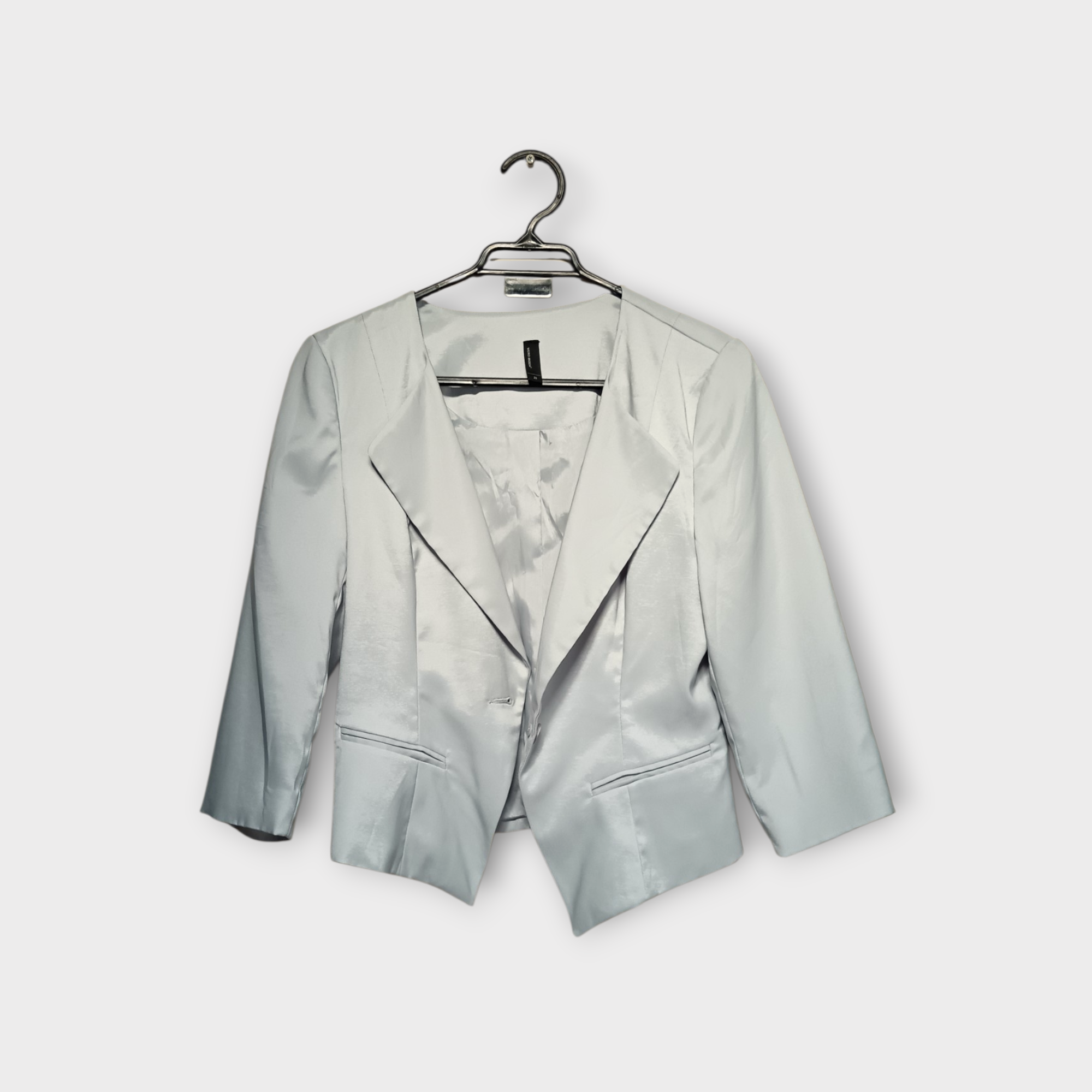 Blazer celeste claro elegante mujer - miniatura 1