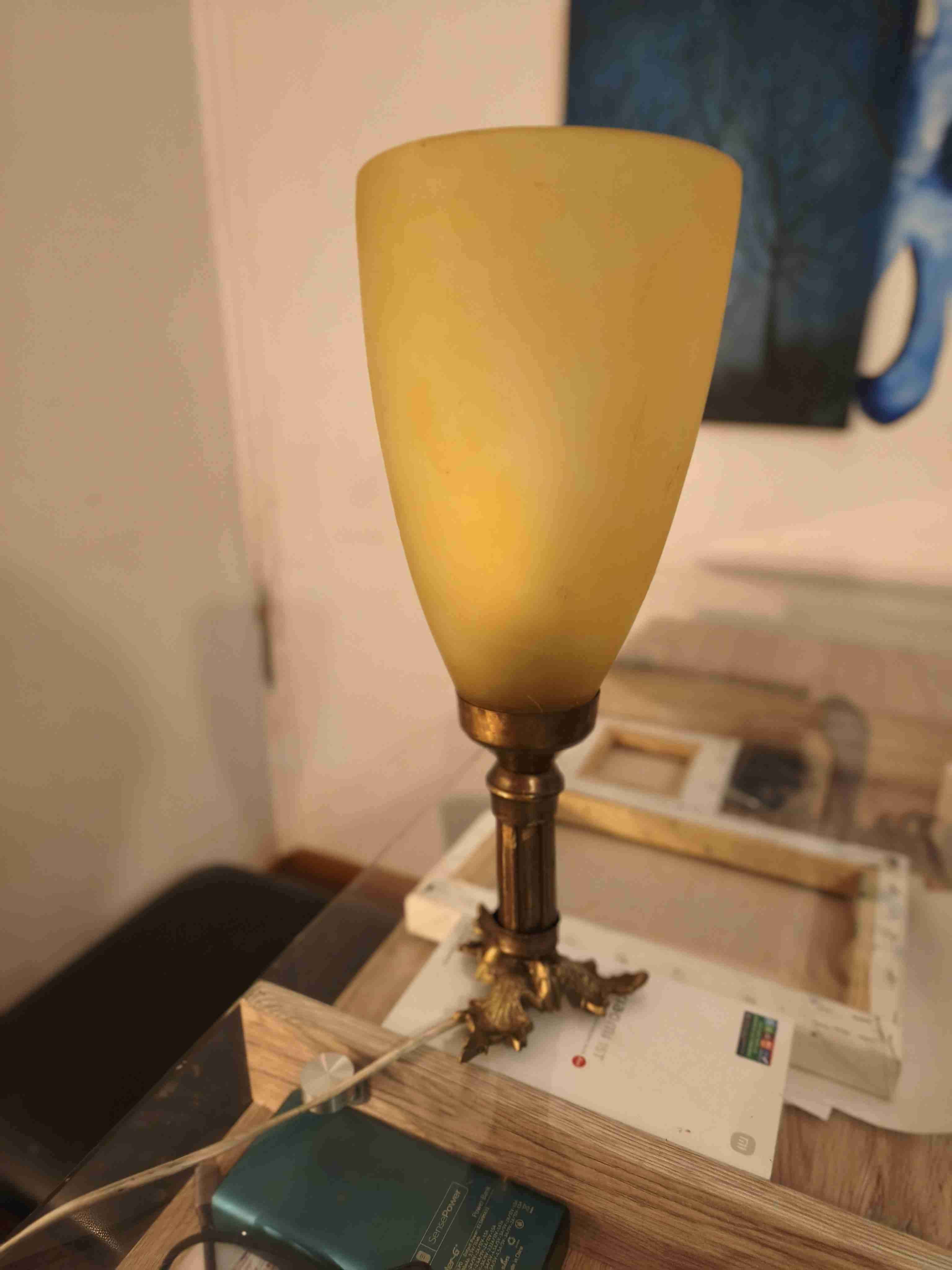 Lámpara de mesa vintage - miniatura 2