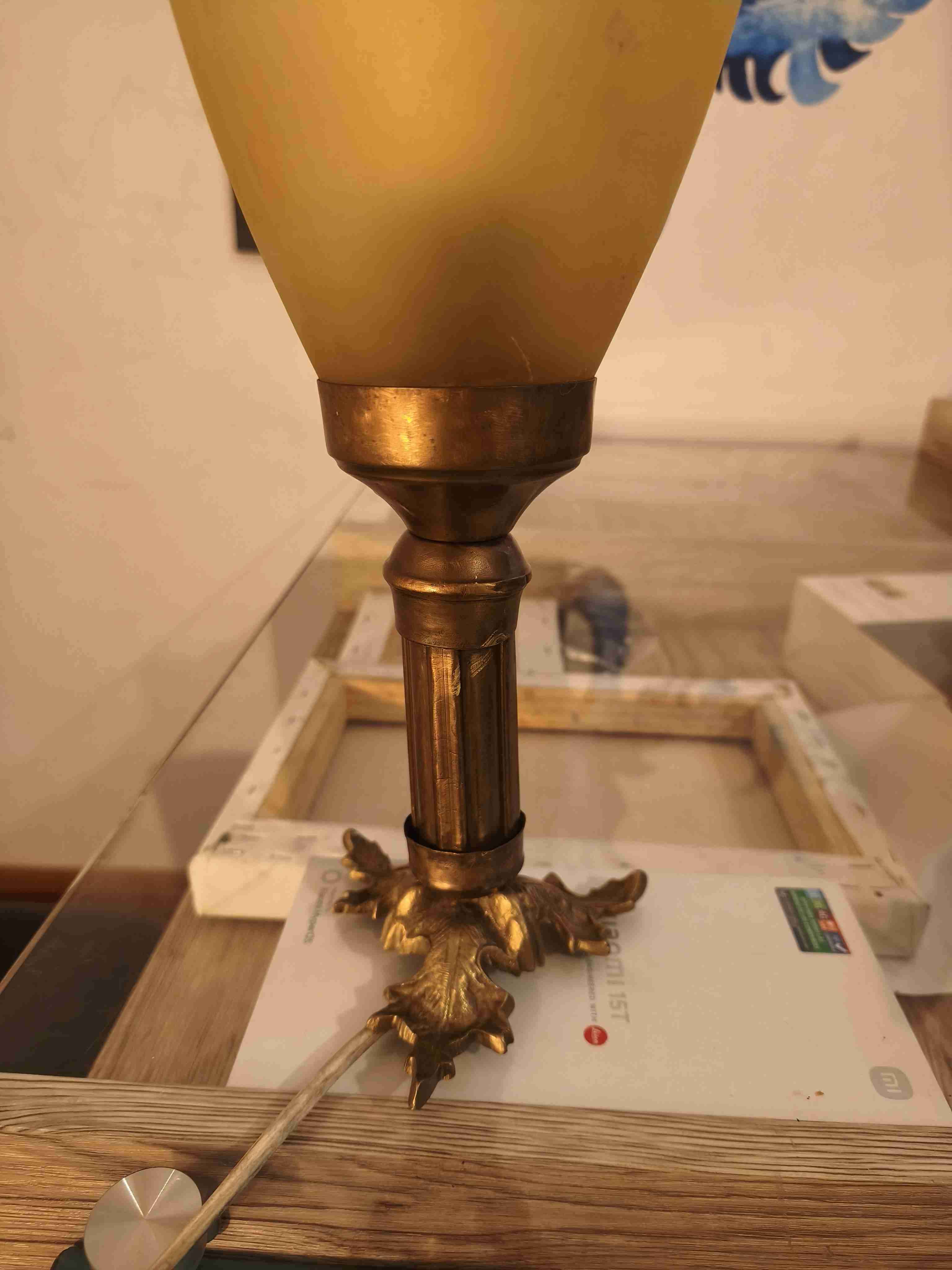 Lámpara de mesa vintage - miniatura 3