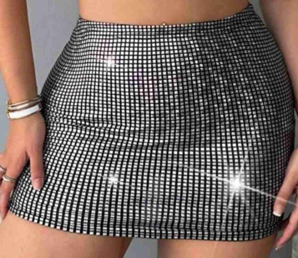 Falda mini de lentejuelas - 1