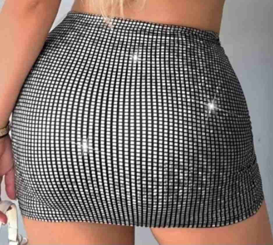 Falda mini de lentejuelas - 2