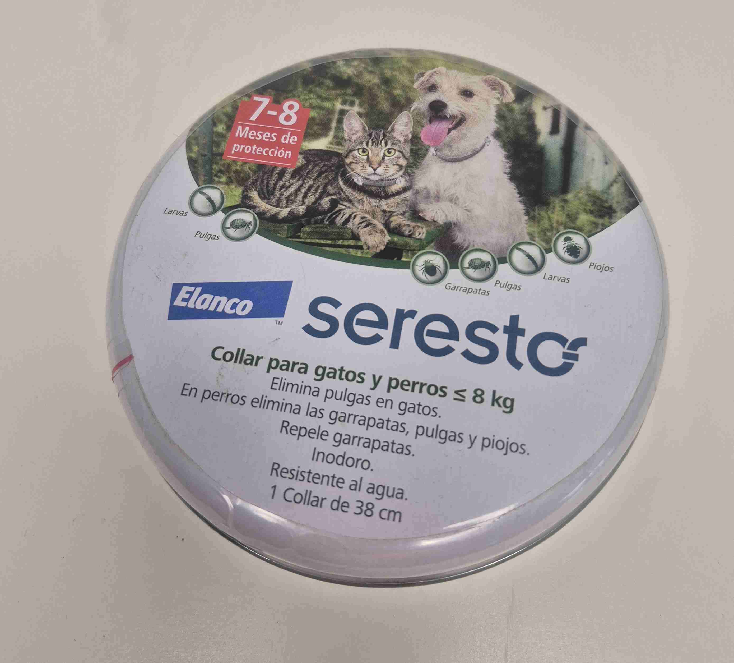 Collar antipulgas Seresto gatos y perros - 1