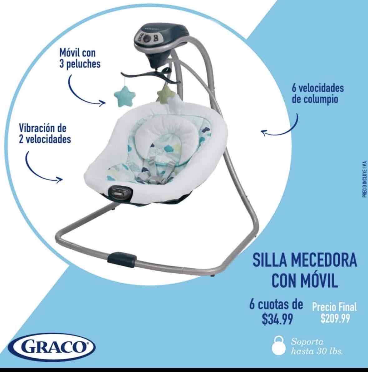 Silla mecedora para bebé - miniatura 3