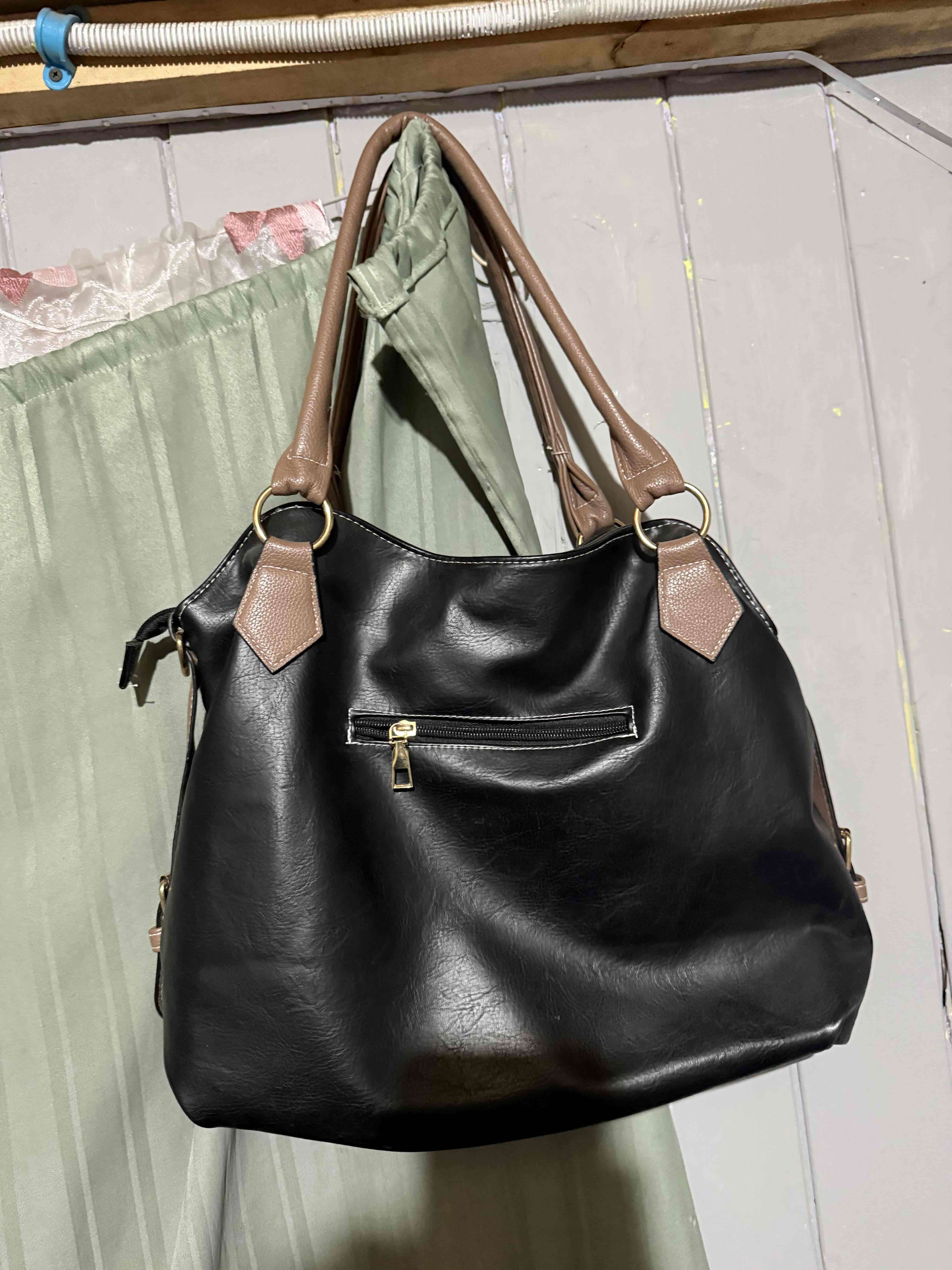 Cartera grande bicolor - miniatura 2