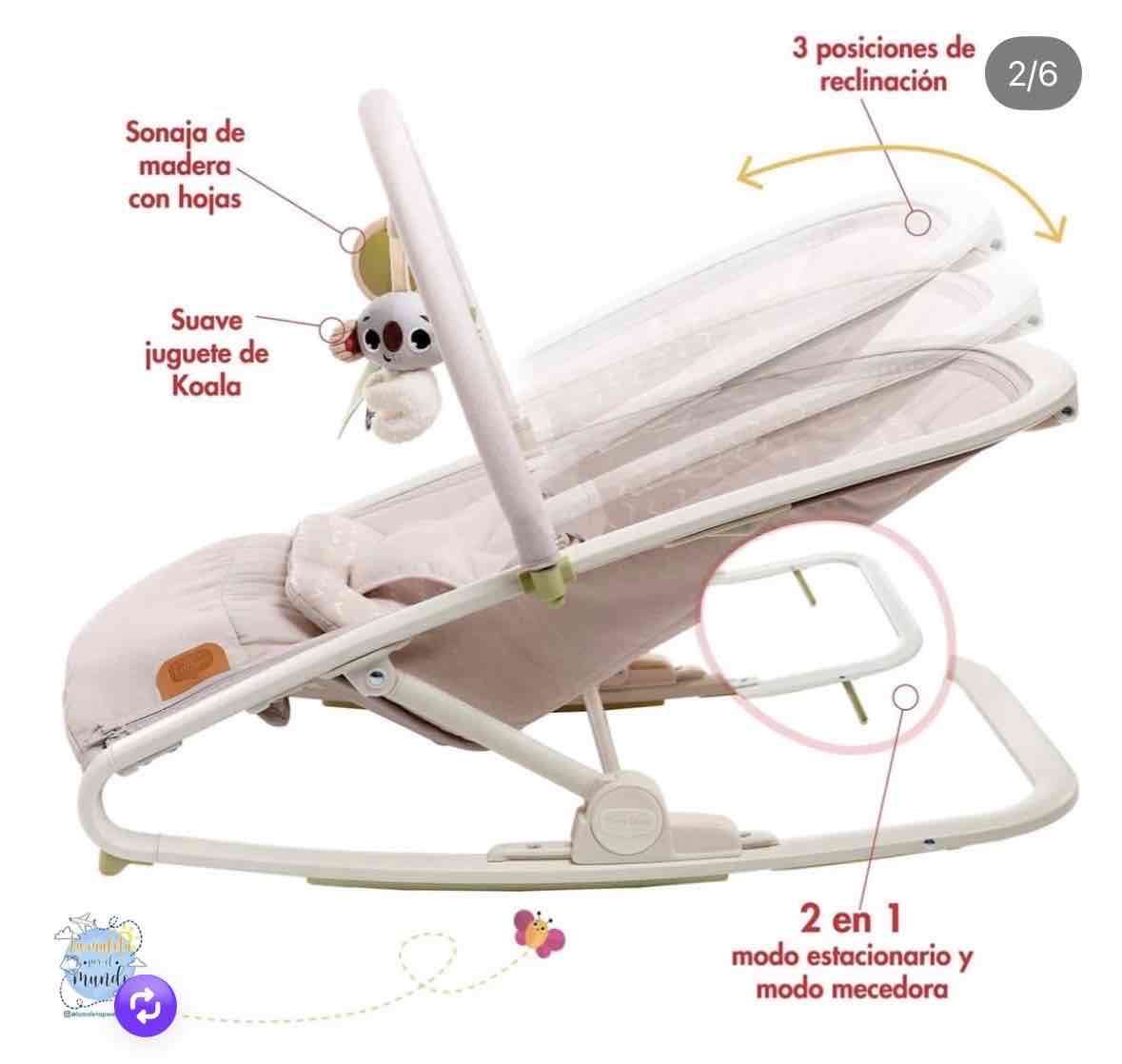 Silla mecedora para bebé - miniatura 3