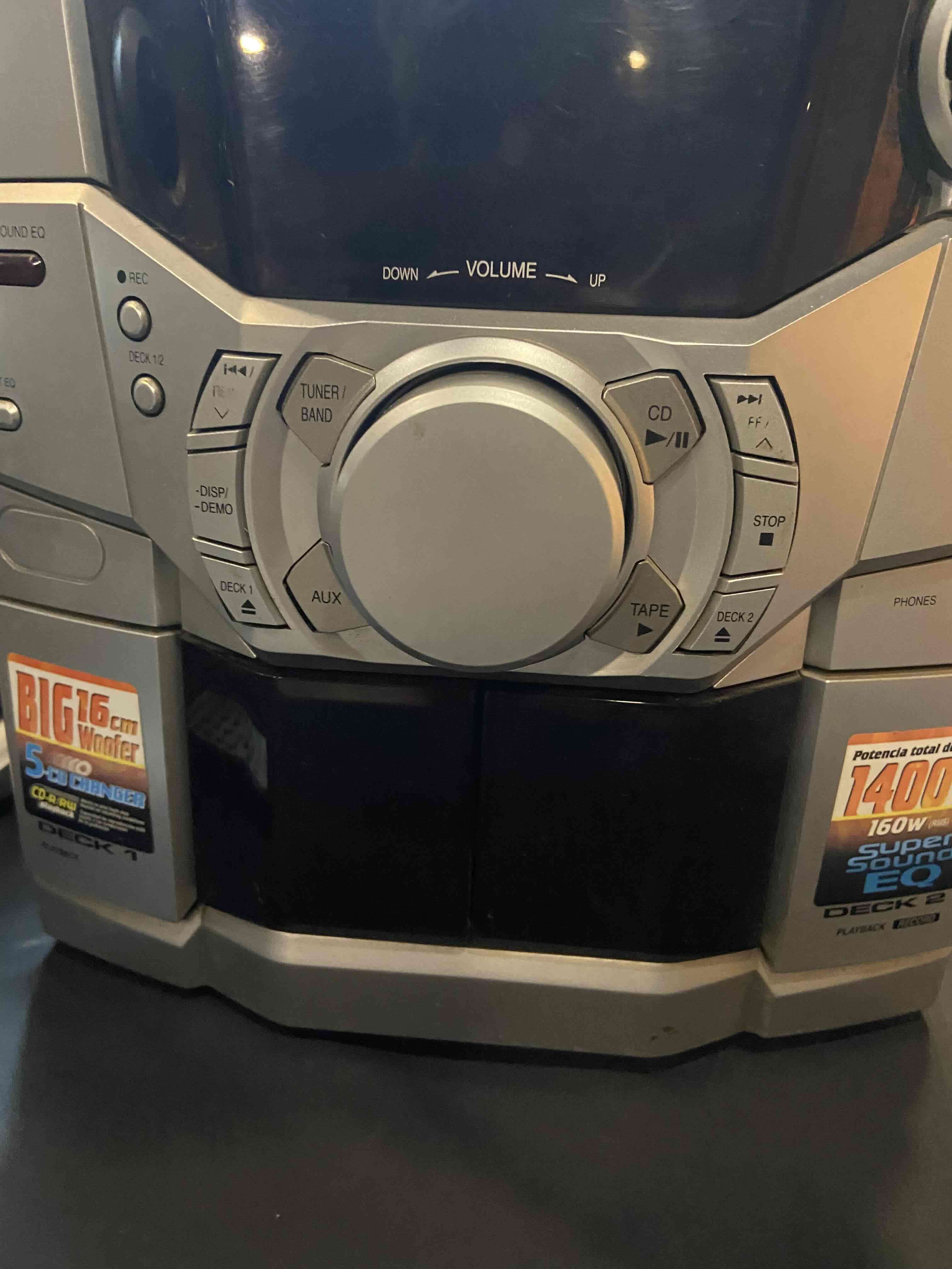 Equipo Panasonic con cambiador de CD - miniatura 4