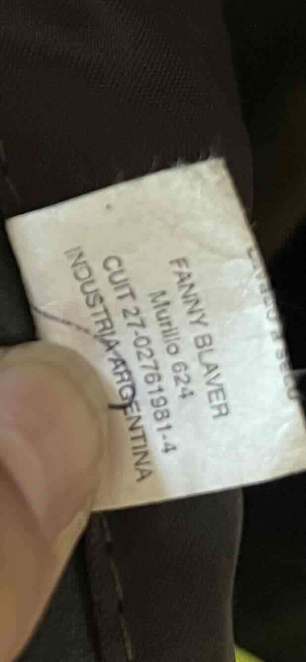 Abrigo de cuero de vaca café argentino - miniatura 4