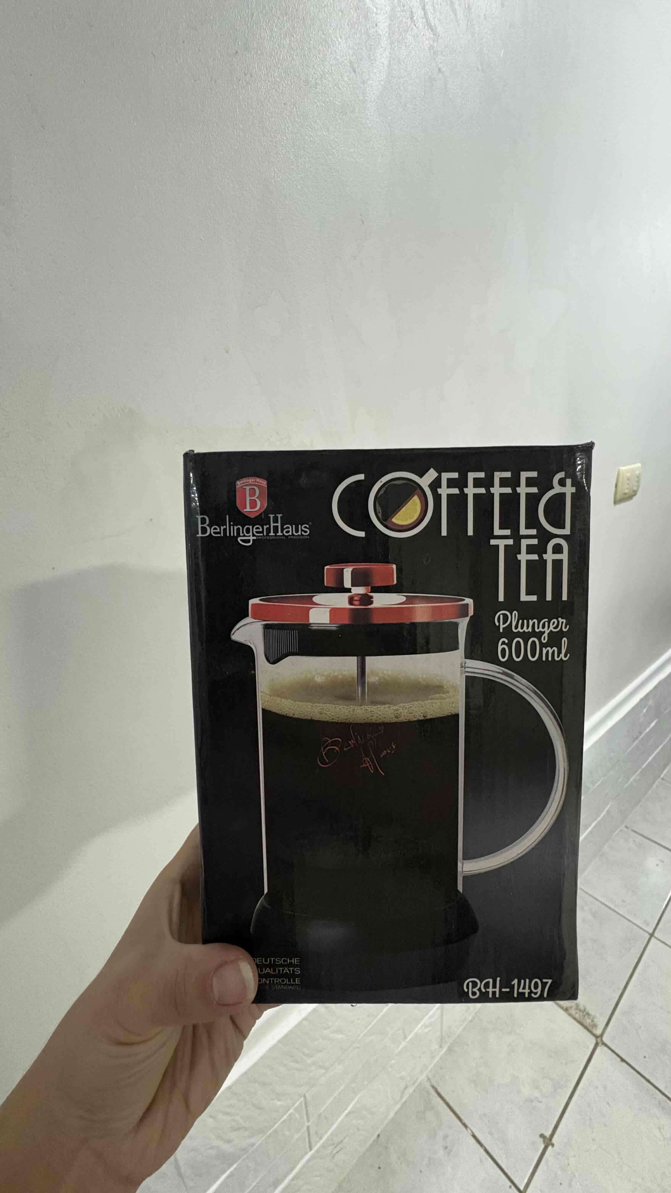 Cafetera de émbolo Berlinger Haus 600ml - miniatura 1