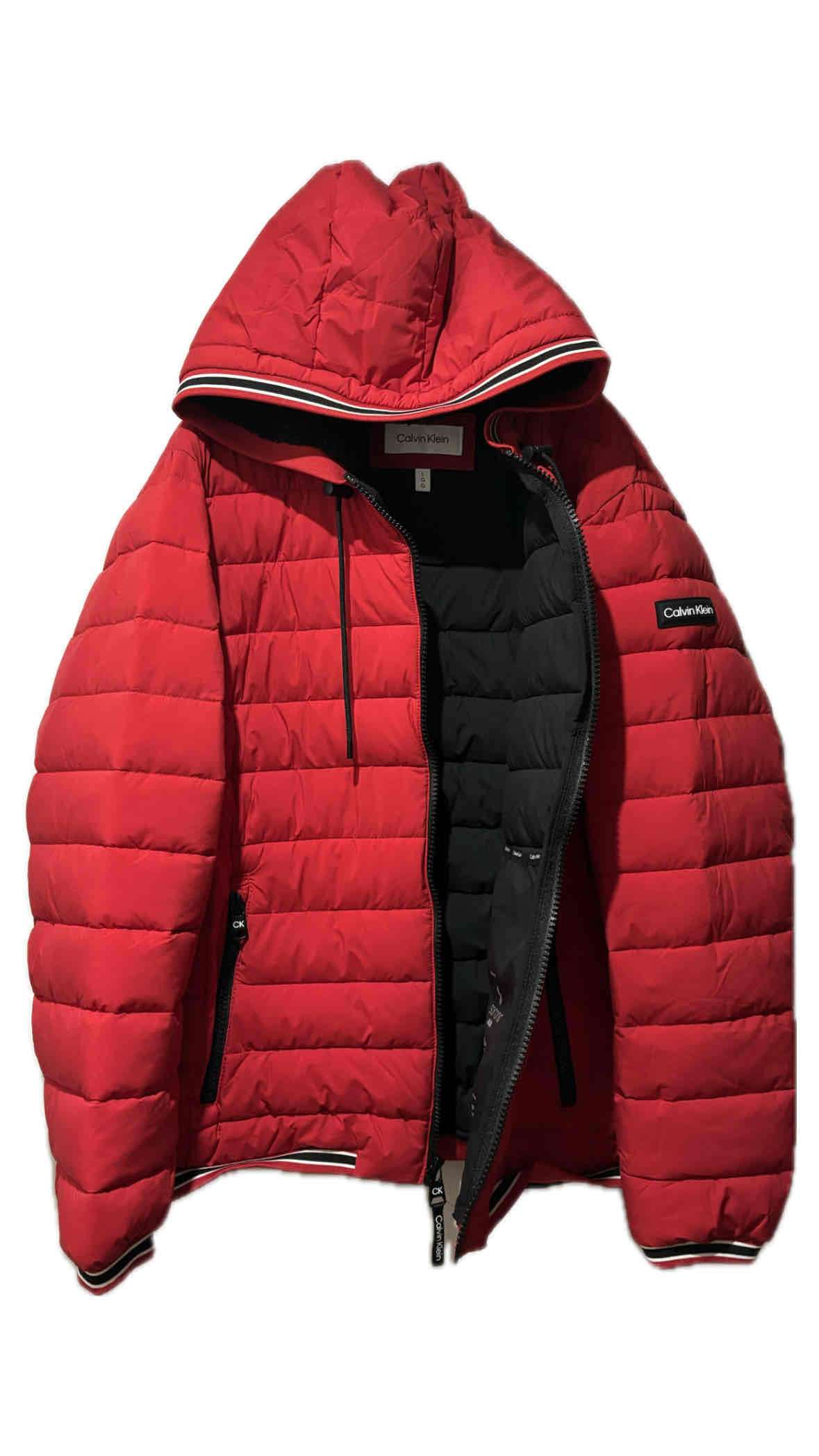 Chaqueta Calvin Klein Puffer Roja (Original) - miniatura 2