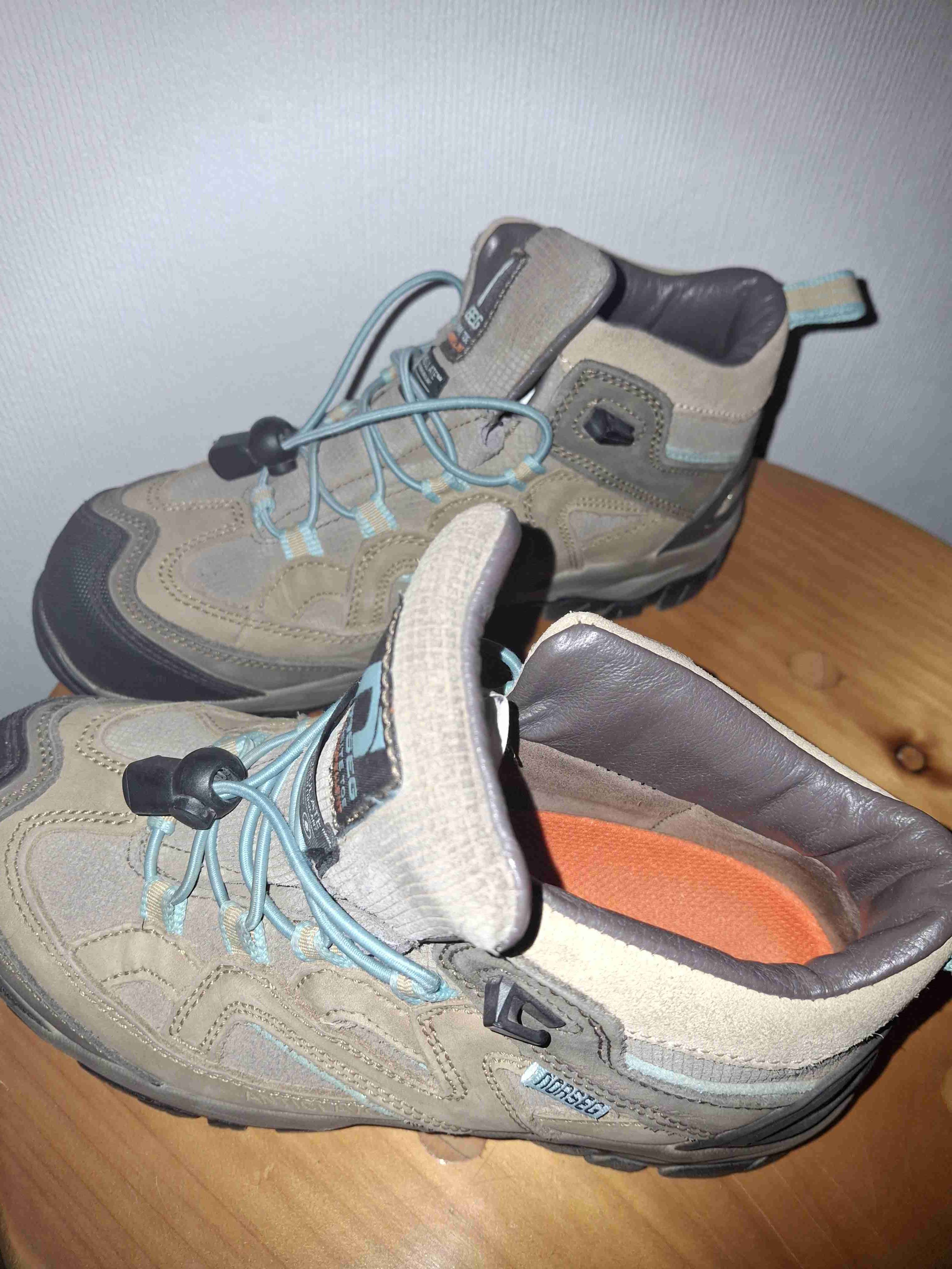 Botas Norseg impermeables beige - miniatura 3