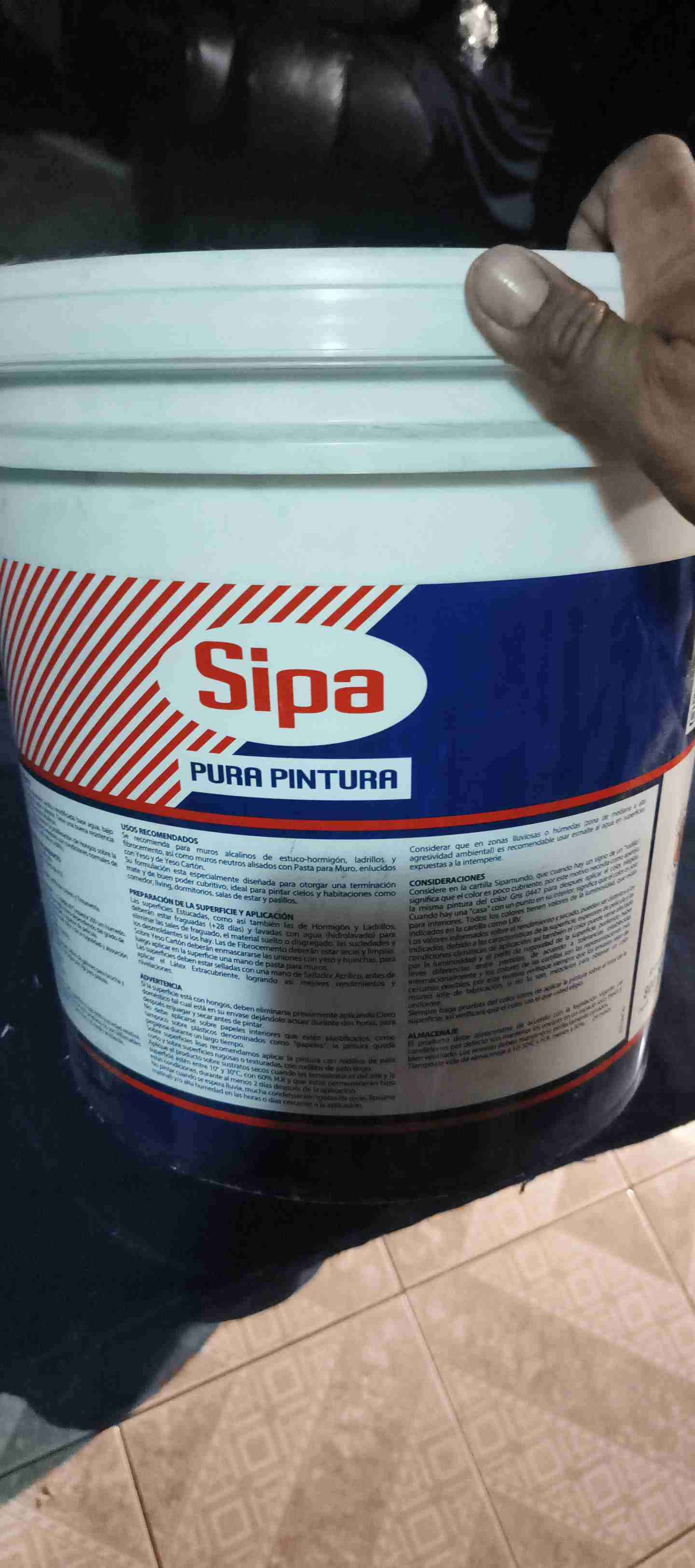 Pintura látex blanca 4L - 2