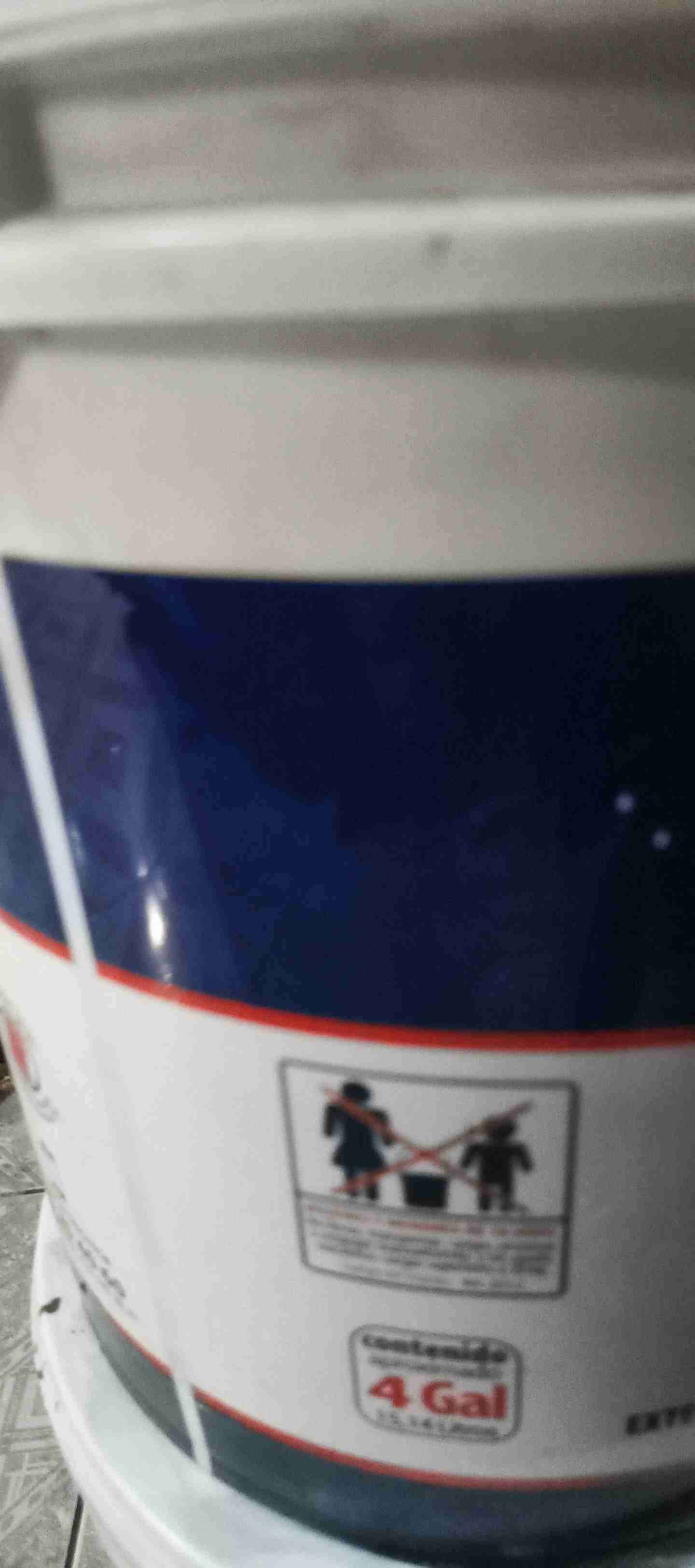 Pintura látex blanca 4L - 3