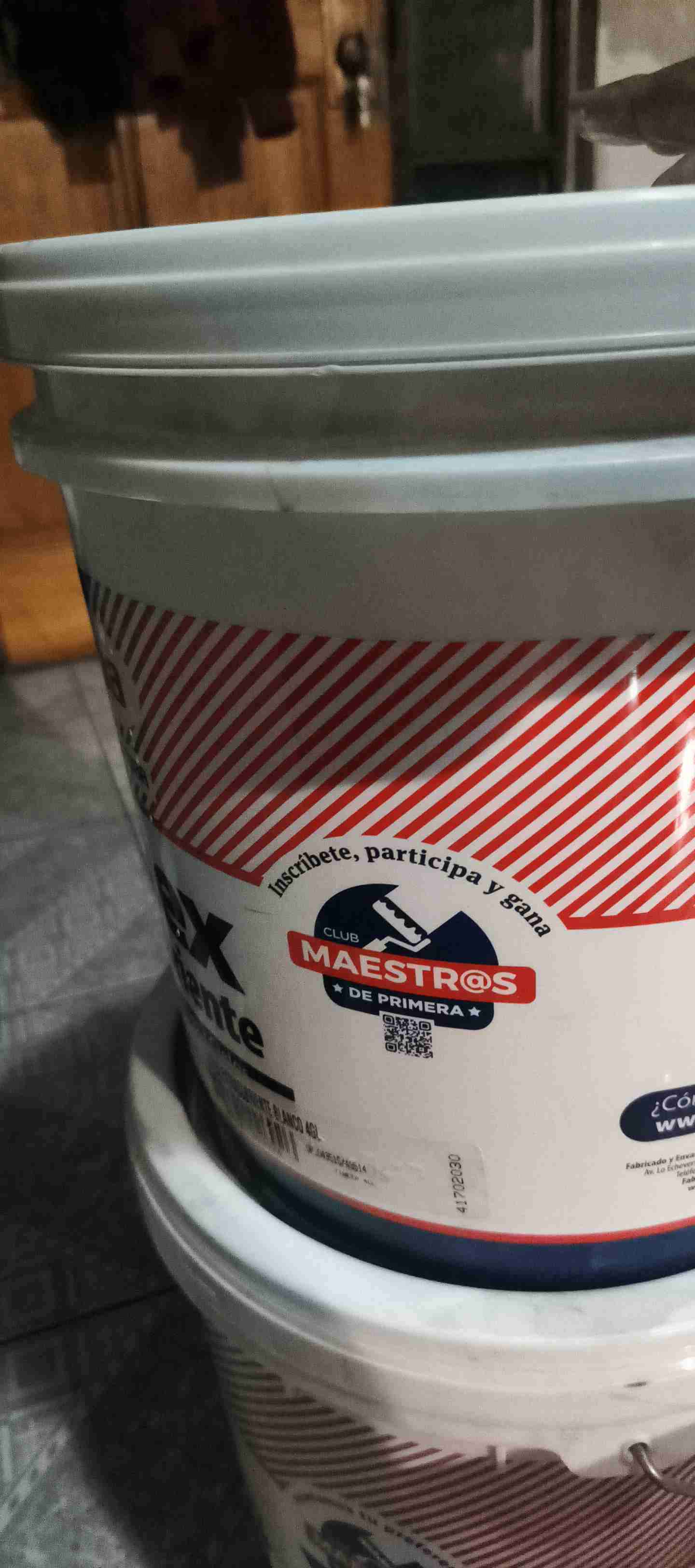 Pintura látex blanca 4L - 4