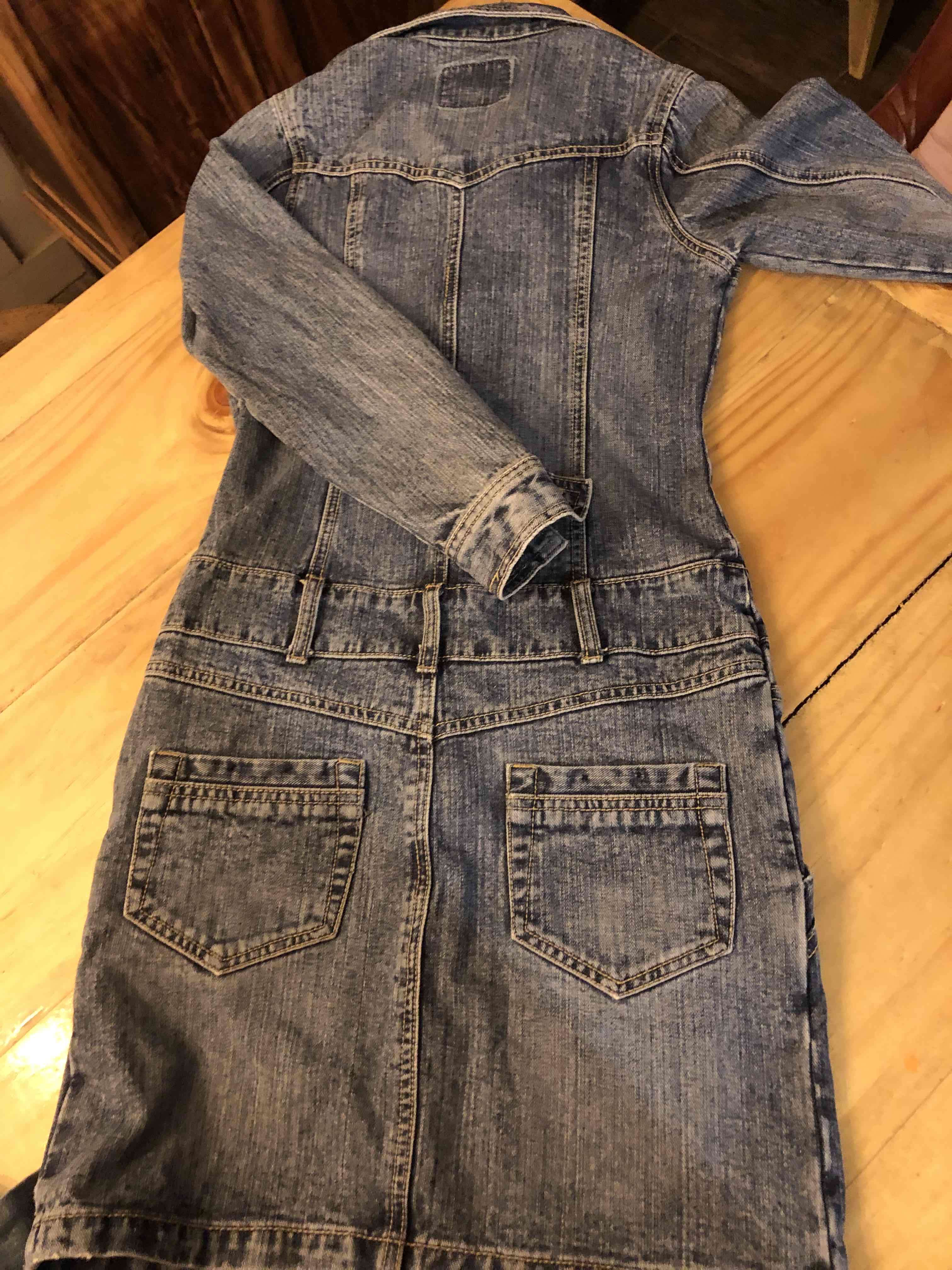 Vestido de mezclilla largo - miniatura 2