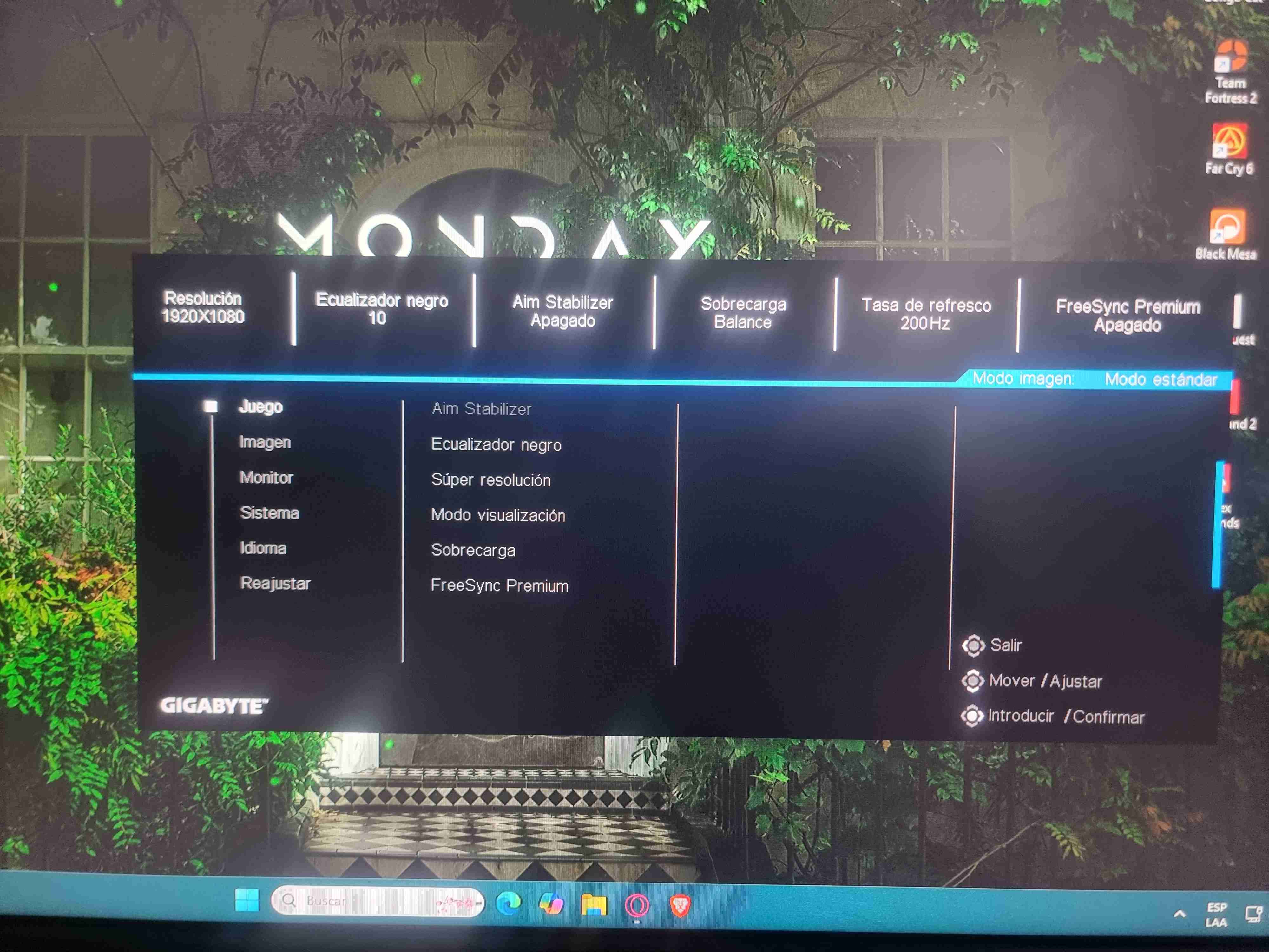 Monitor Gigabyte 25 Pulgadas 200Hz - miniatura 2