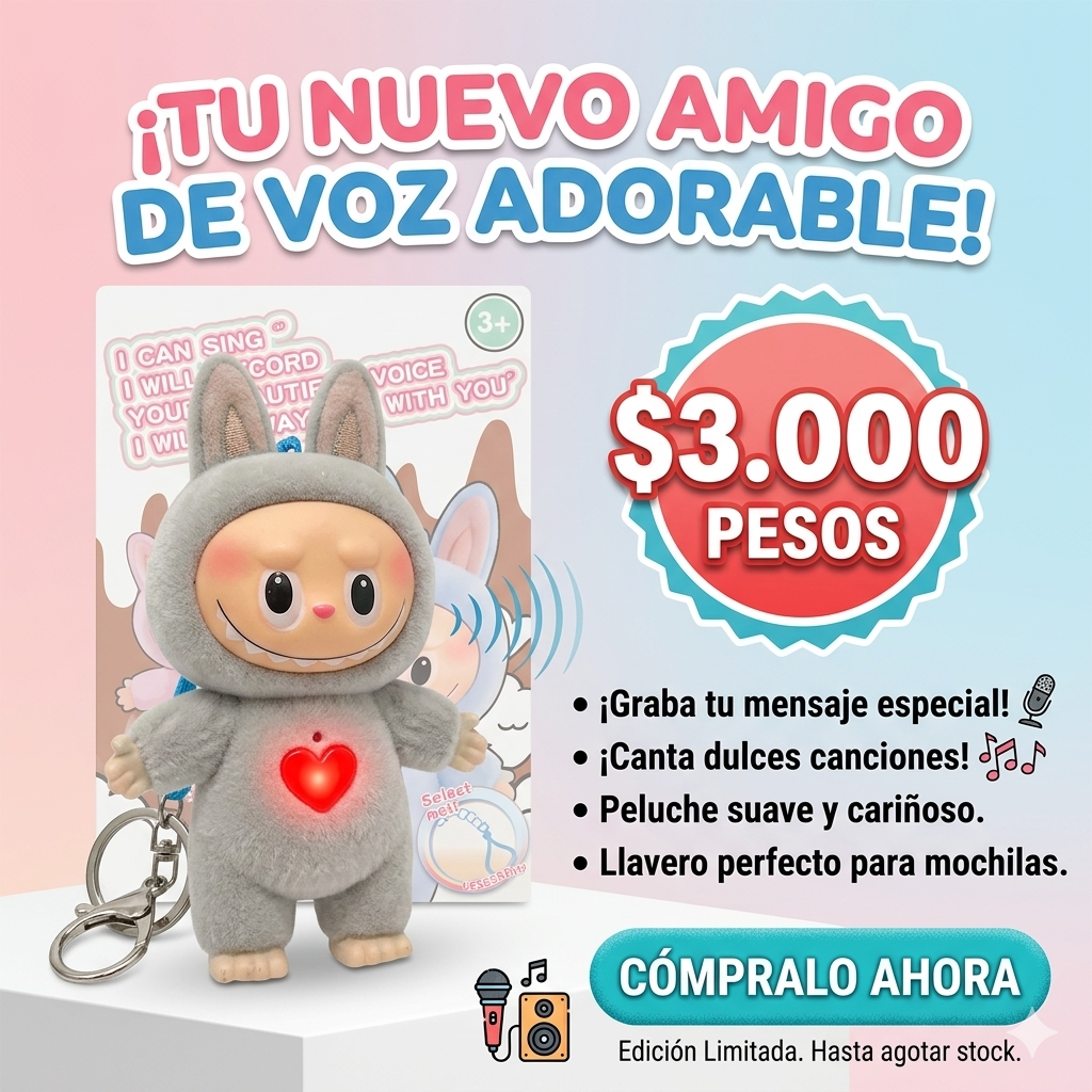 Llavero con grabador de voz - miniatura 2