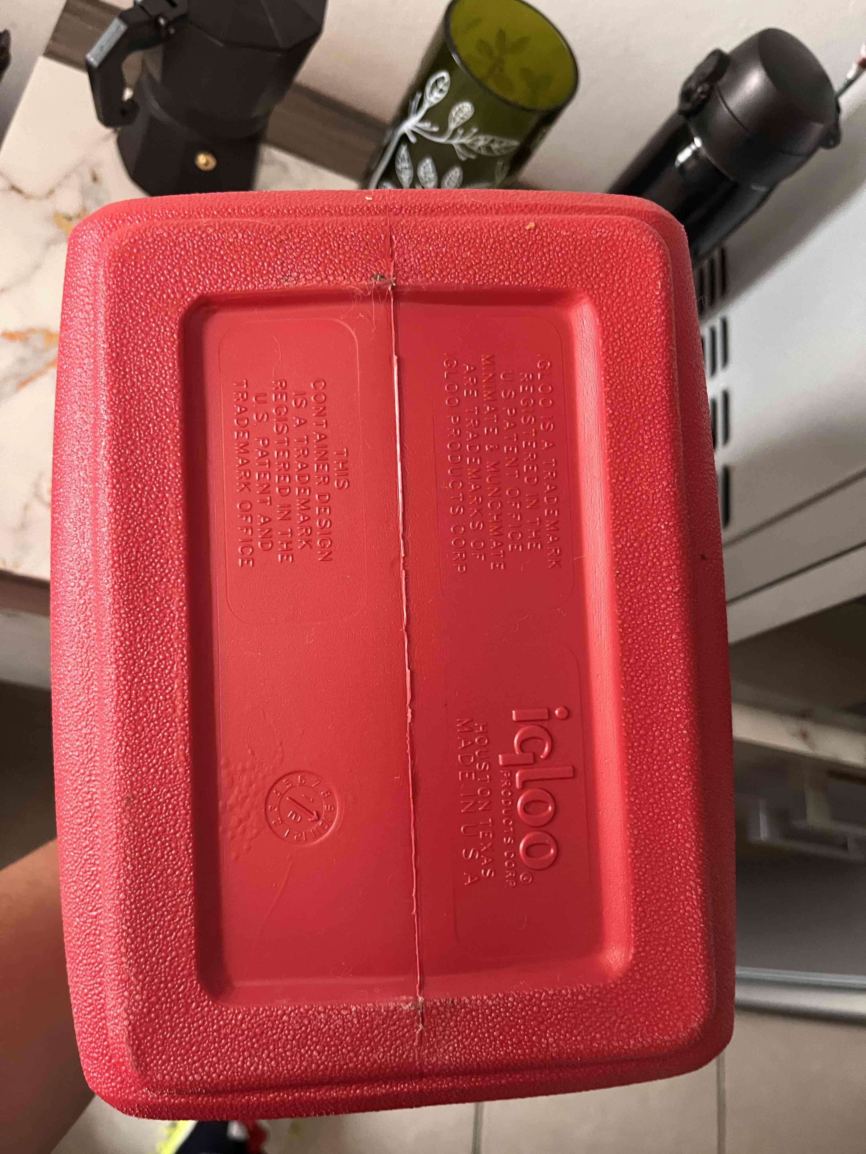 Cooler rojo portátil - miniatura 5