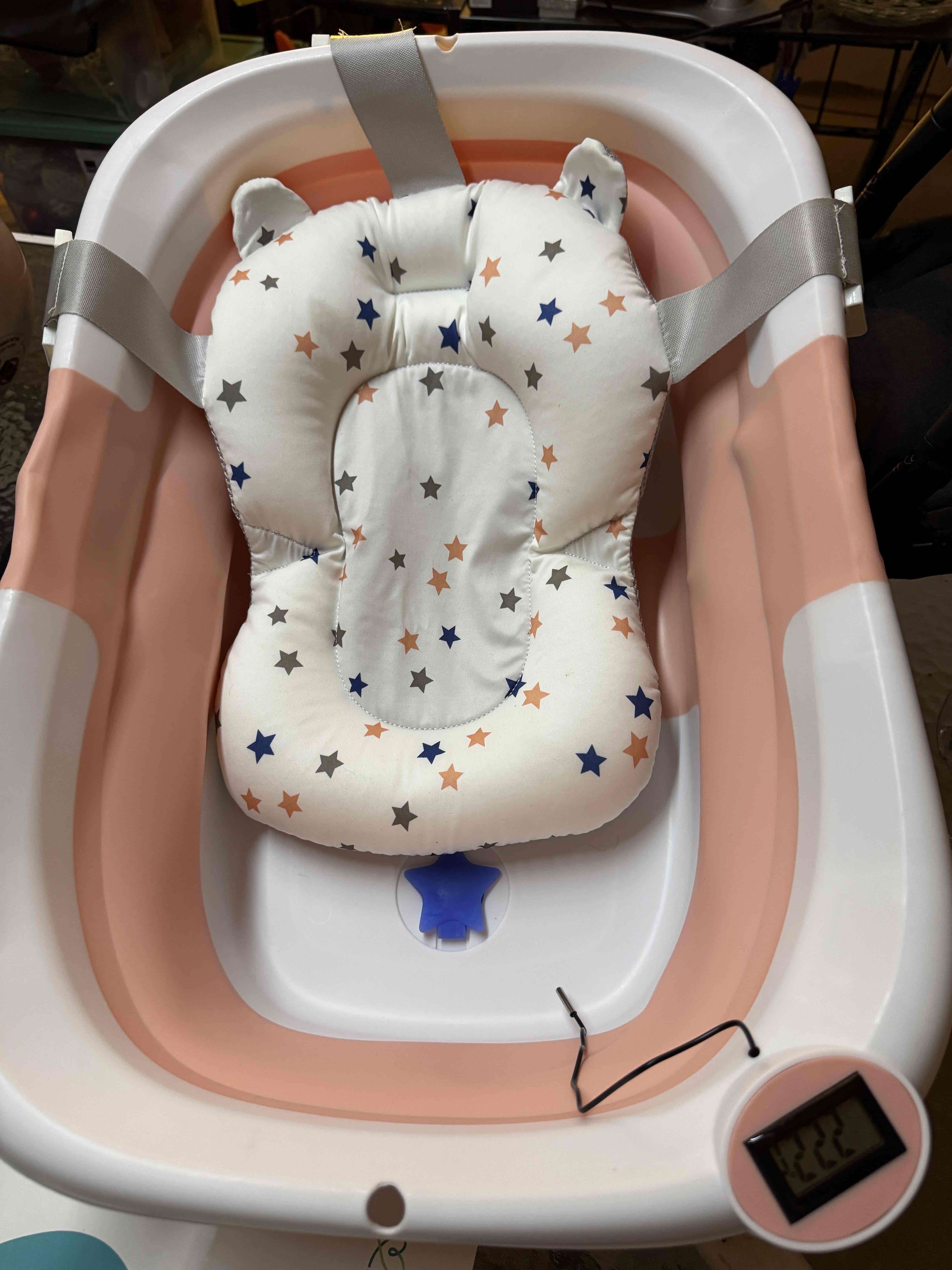 Tina plegable con cojín para bebé - miniatura 1