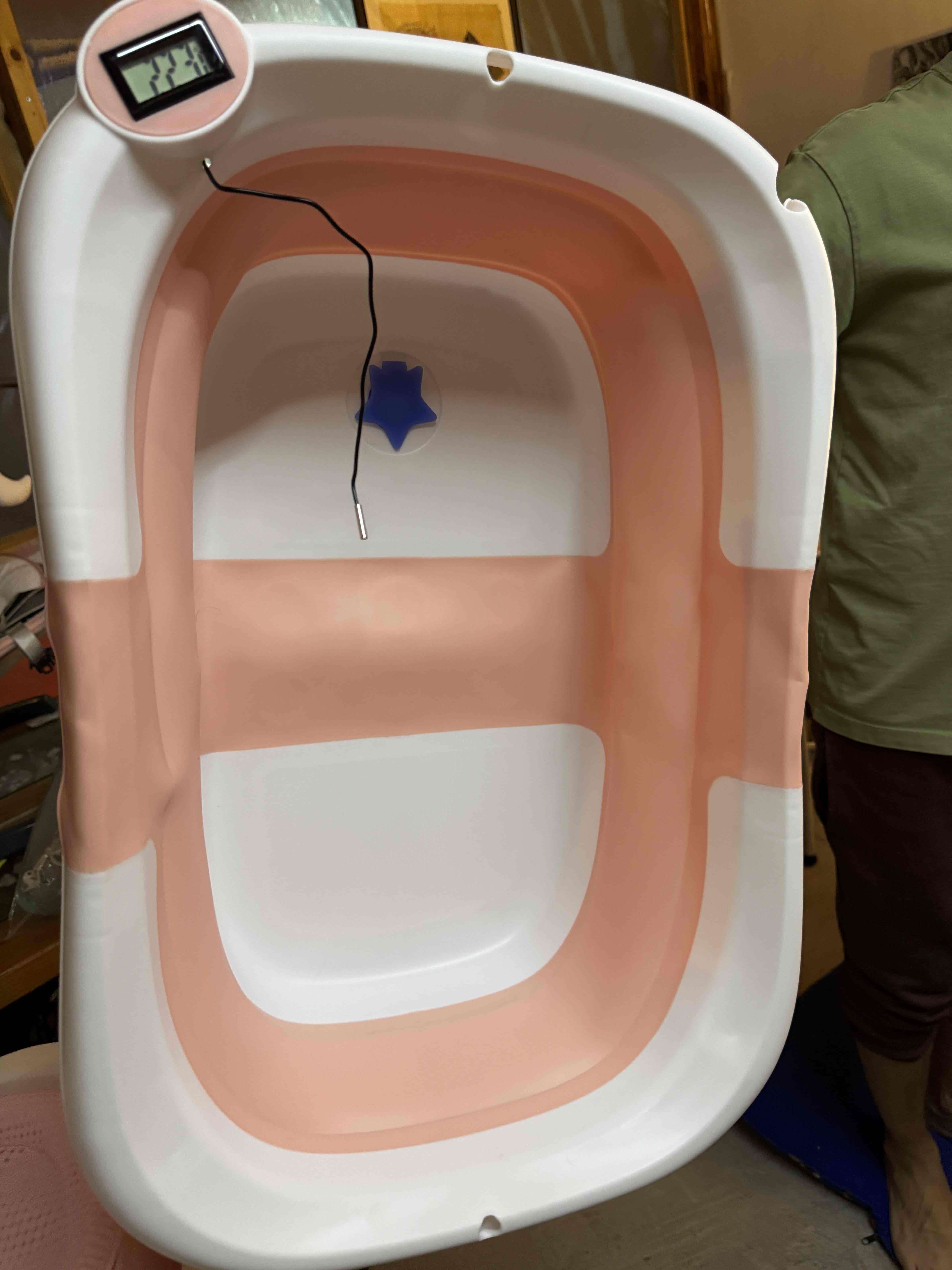 Tina plegable con cojín para bebé - miniatura 3