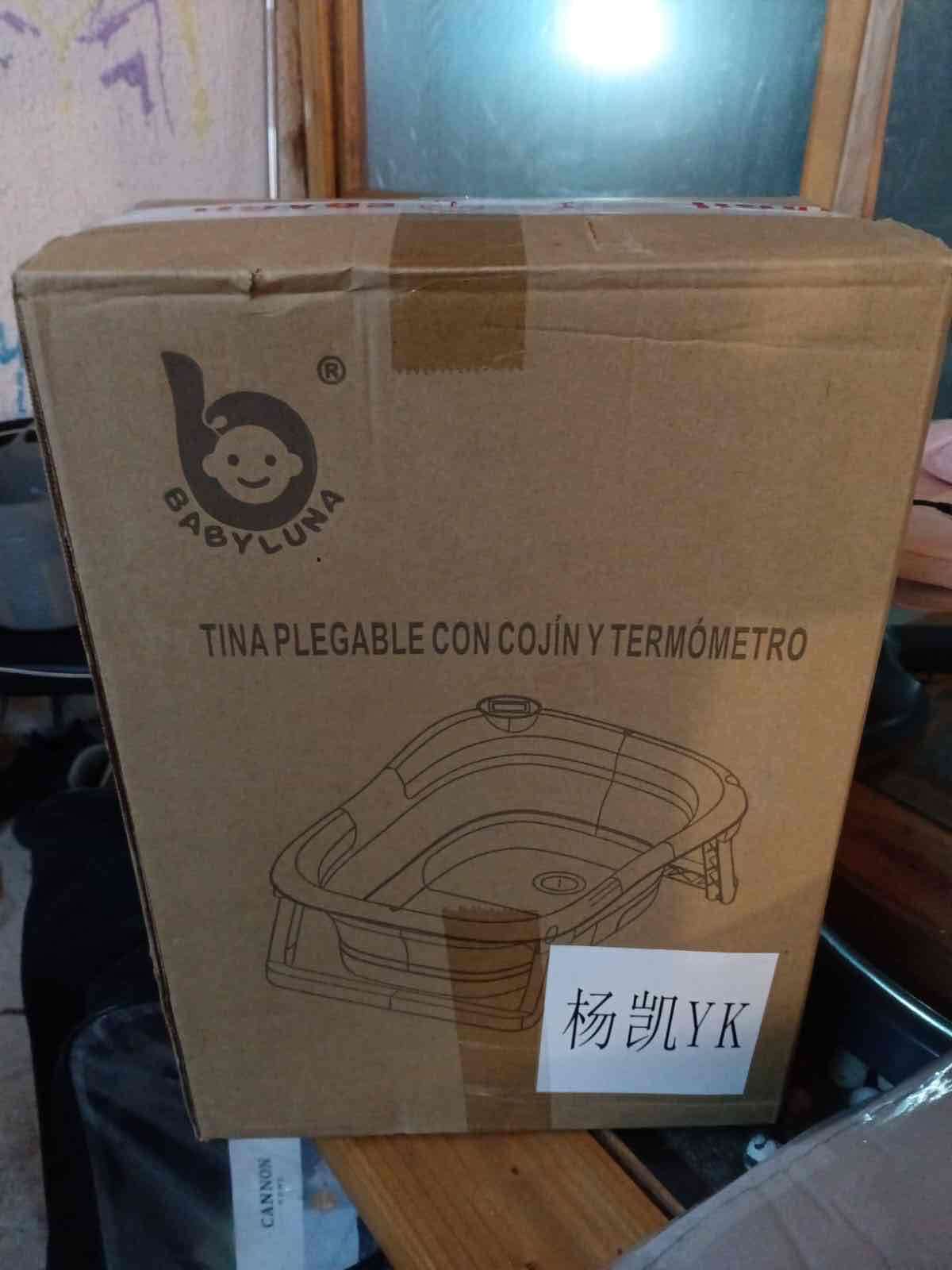 Tina plegable con cojín para bebé - miniatura 5