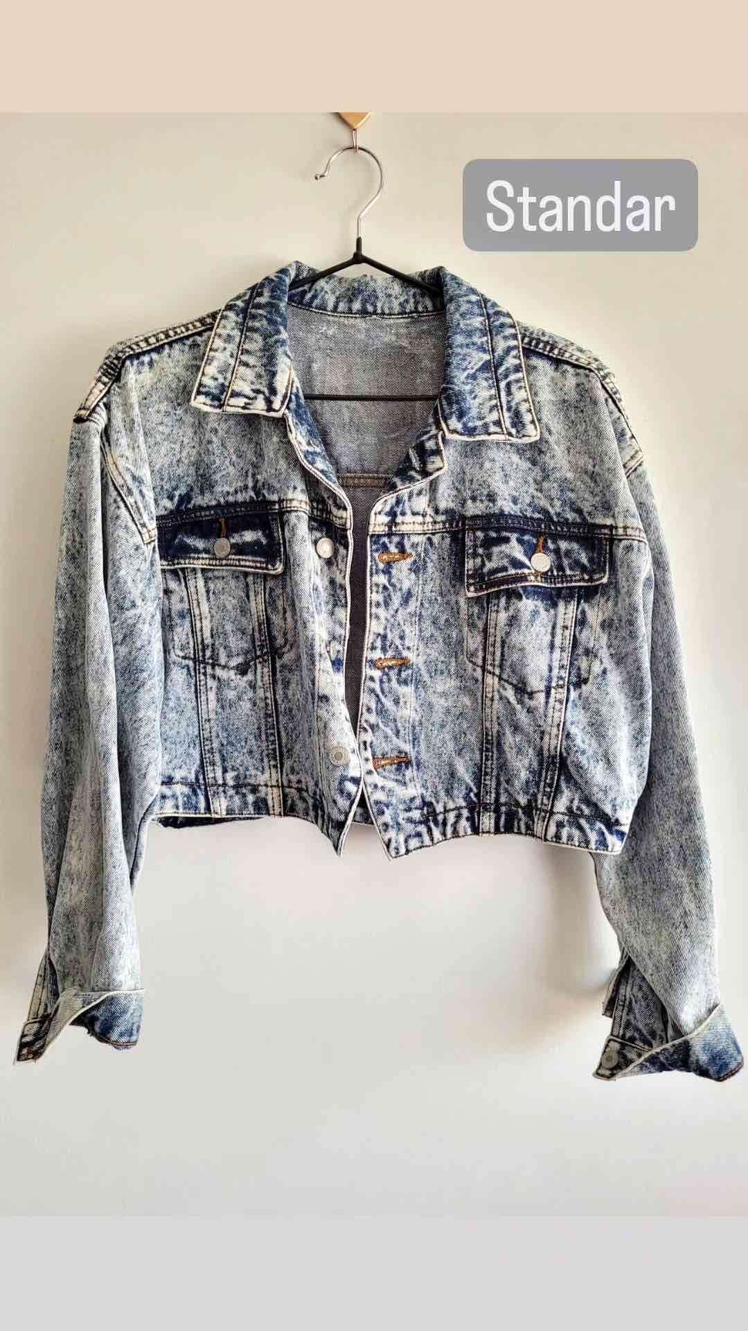 Chaqueta denim oversize