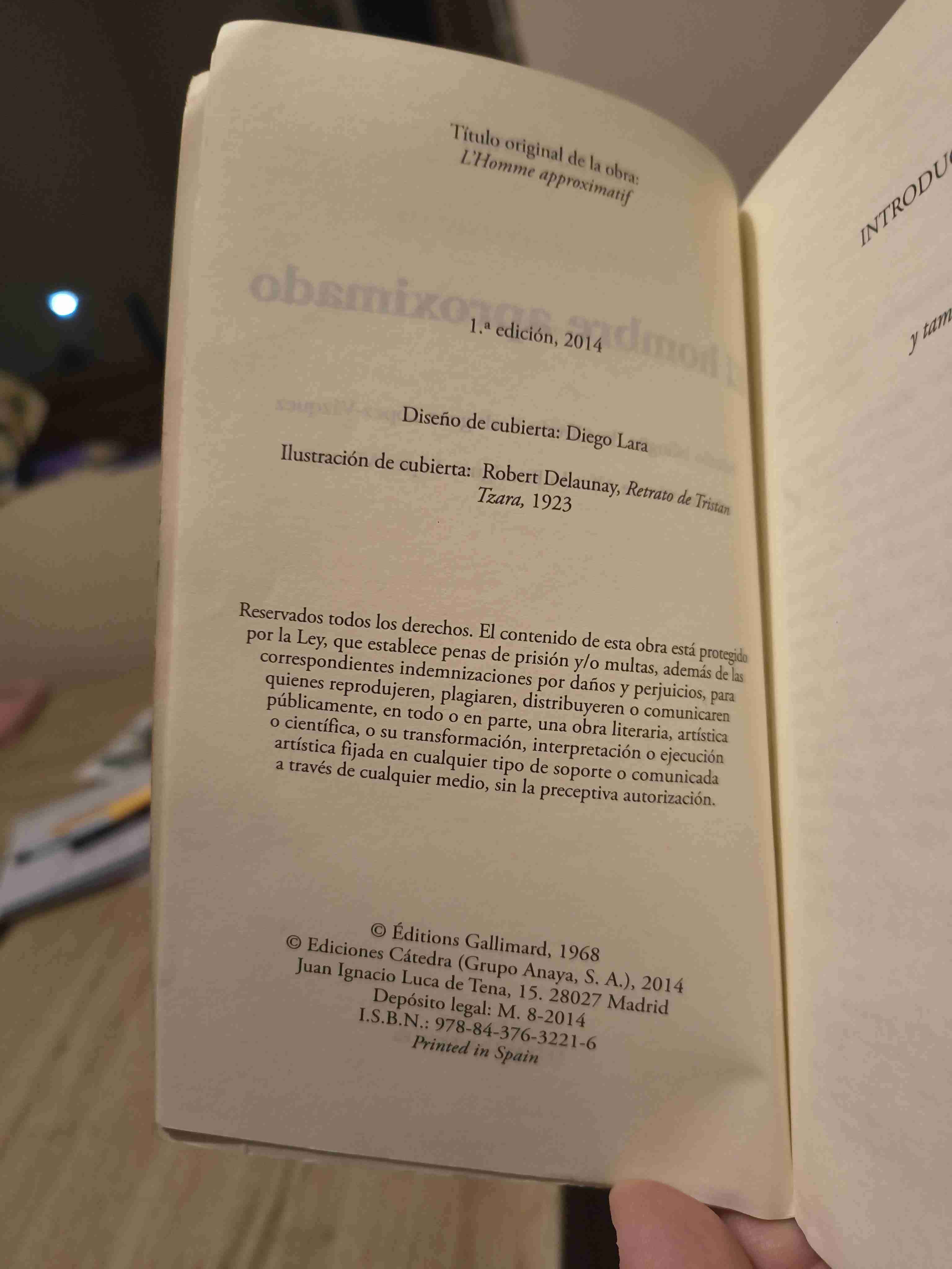 Libro 'El hombre aproximado' - miniatura 3