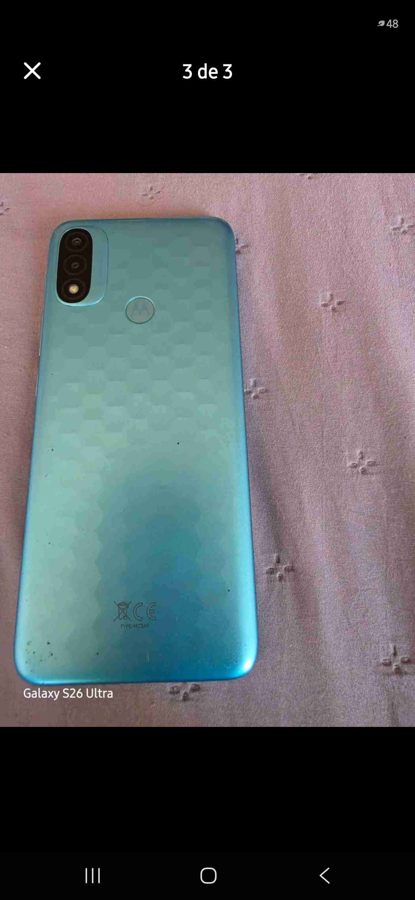 Smartphone azul  Motorola  G20 - miniatura 1