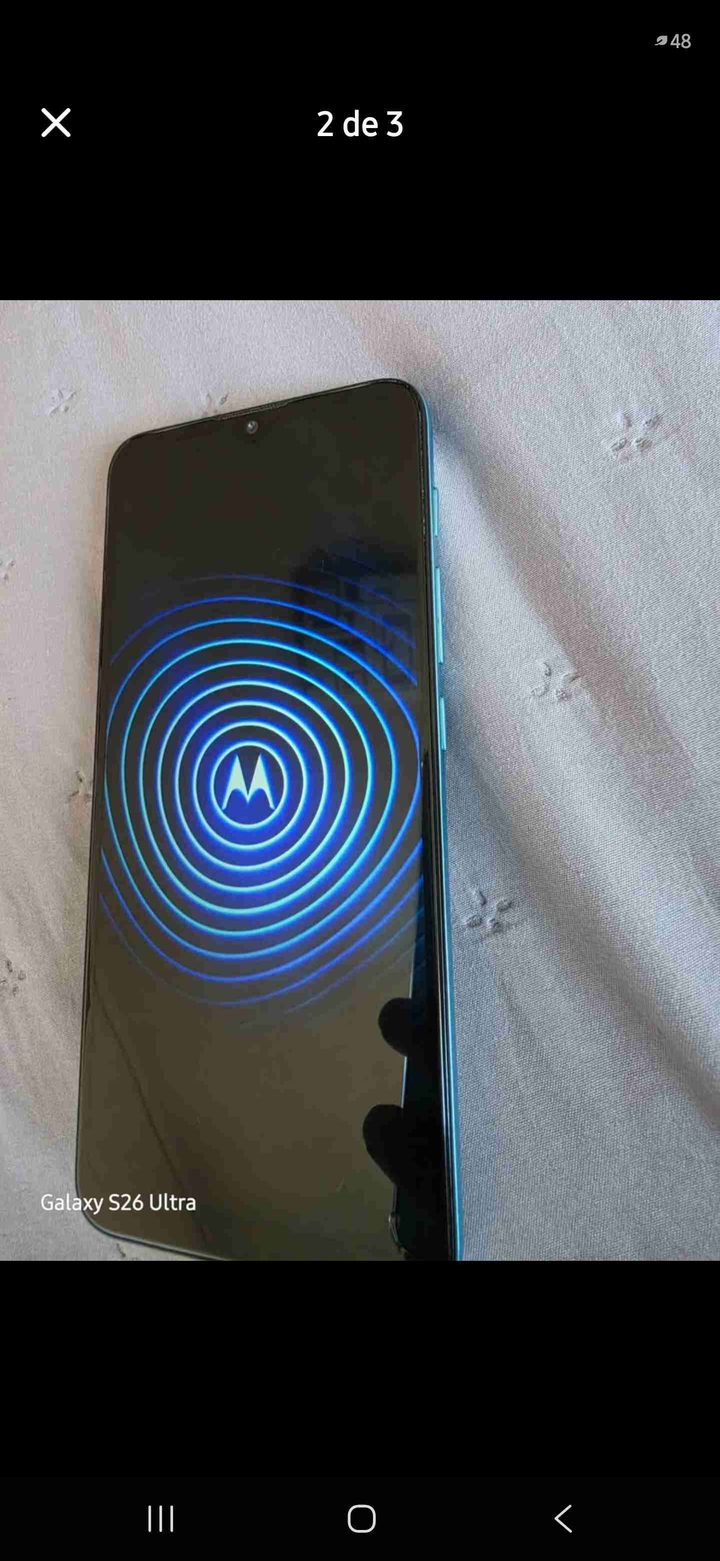 Smartphone azul  Motorola  G20 - miniatura 2