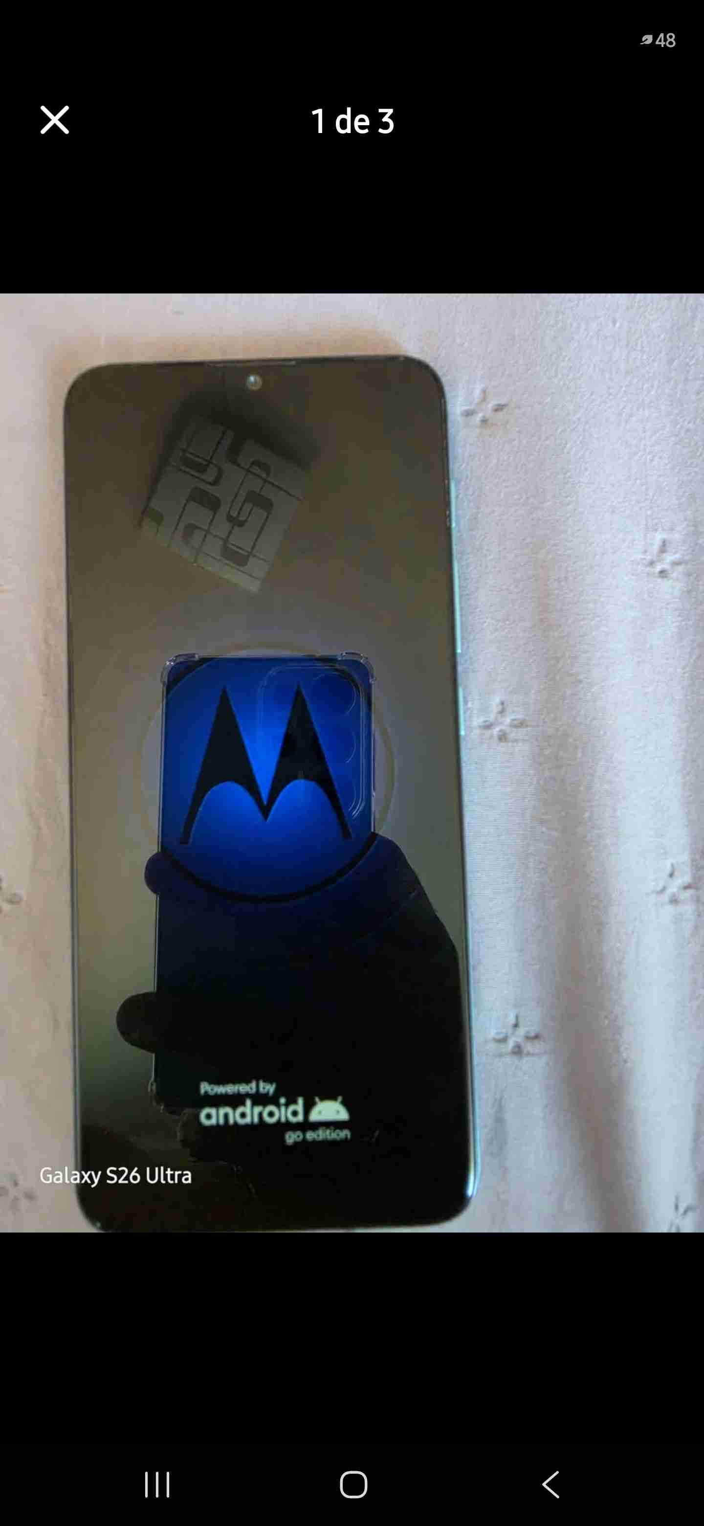 Smartphone azul  Motorola  G20 - miniatura 3