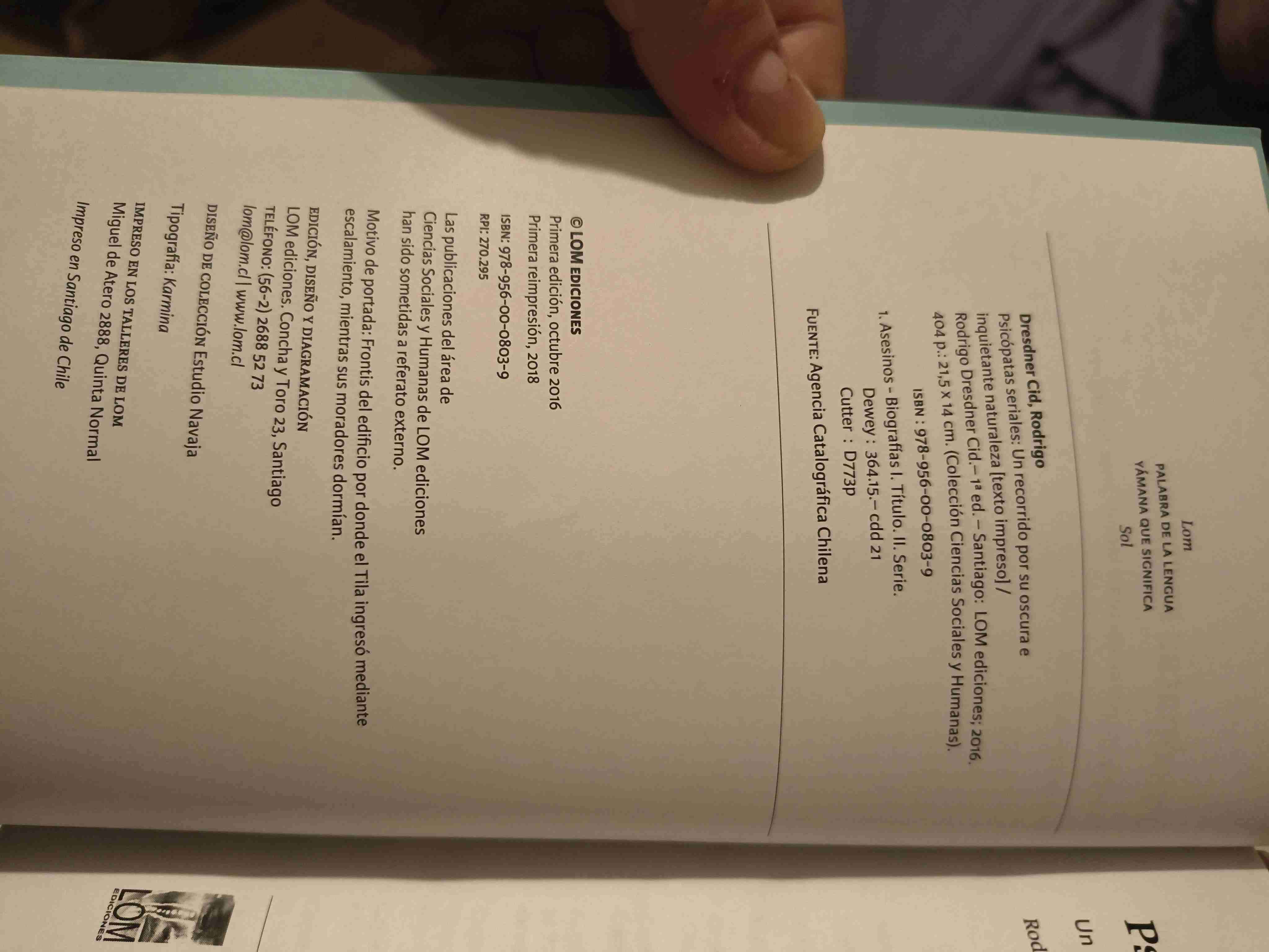 Libro Psicópatas Seriales - 3