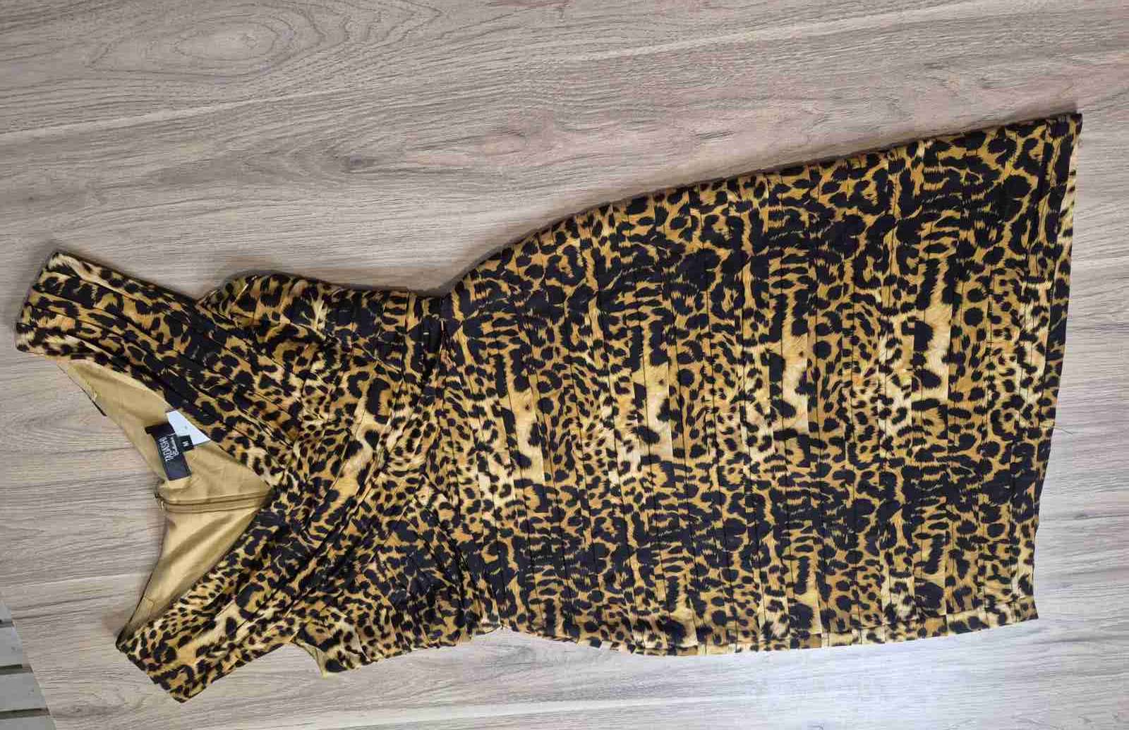 Vestido estampado animal print - miniatura 5