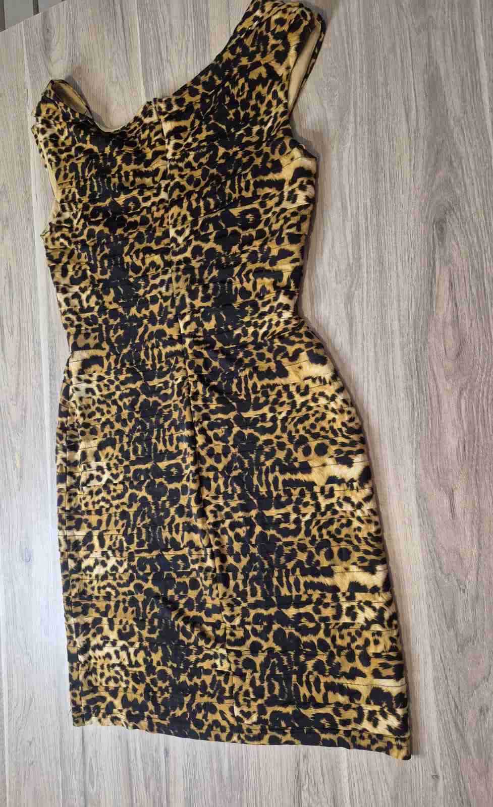 Vestido estampado animal print - miniatura 8