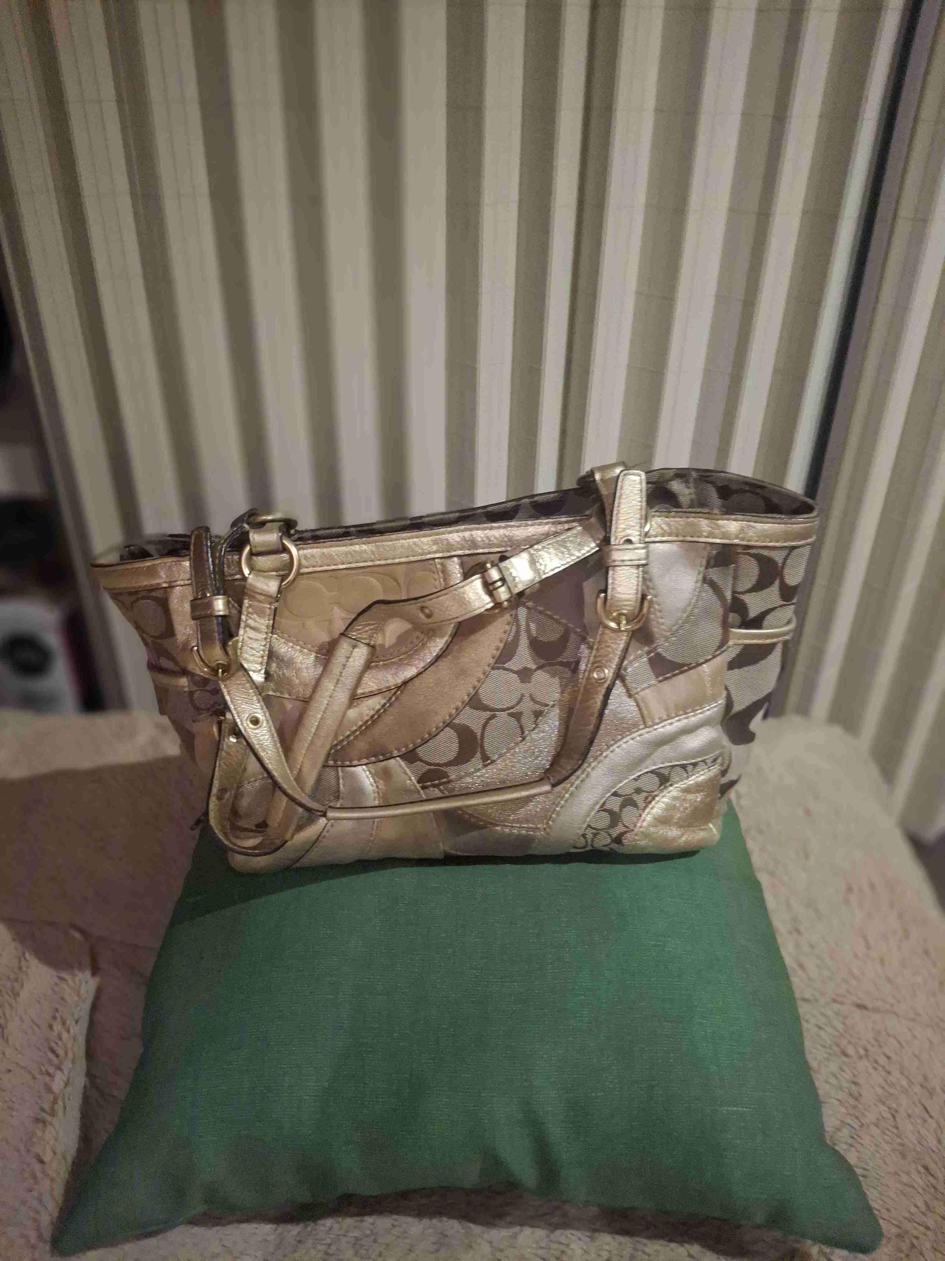 COACH signature Mosaic Patchwork Gallery Tote - miniatura 1