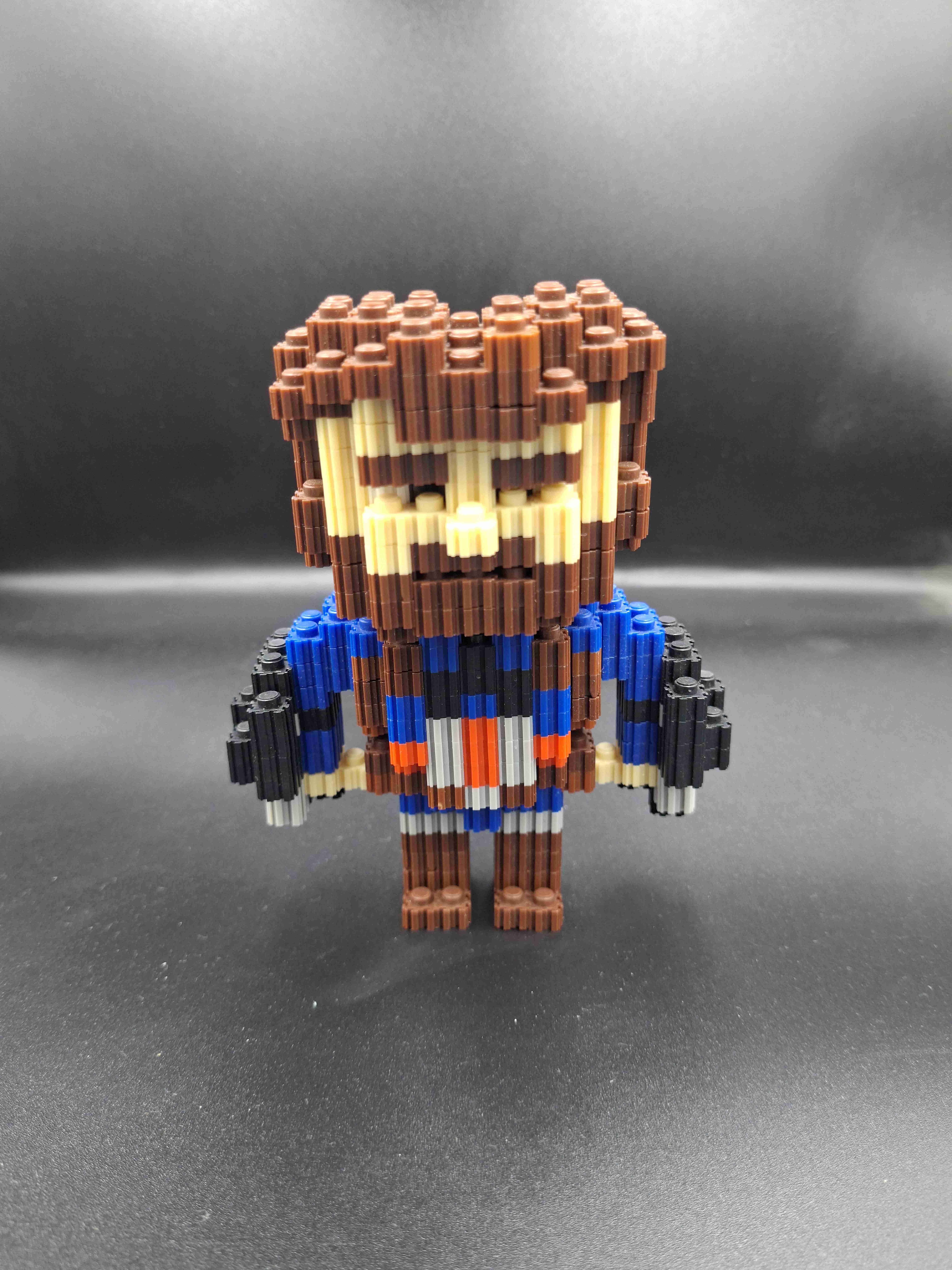 Wolverine Figura pixelada. - miniatura 1