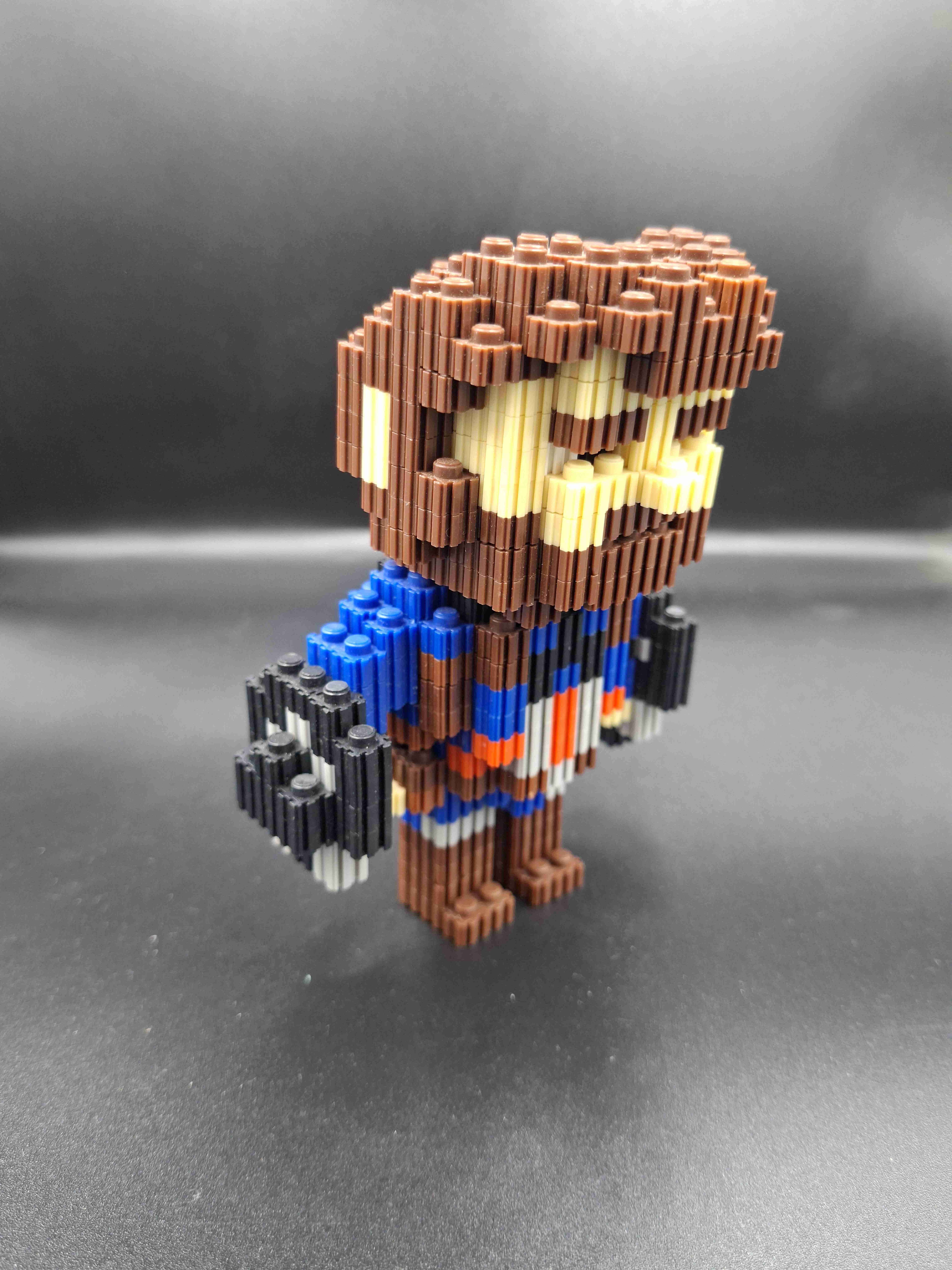 Wolverine Figura pixelada. - miniatura 2