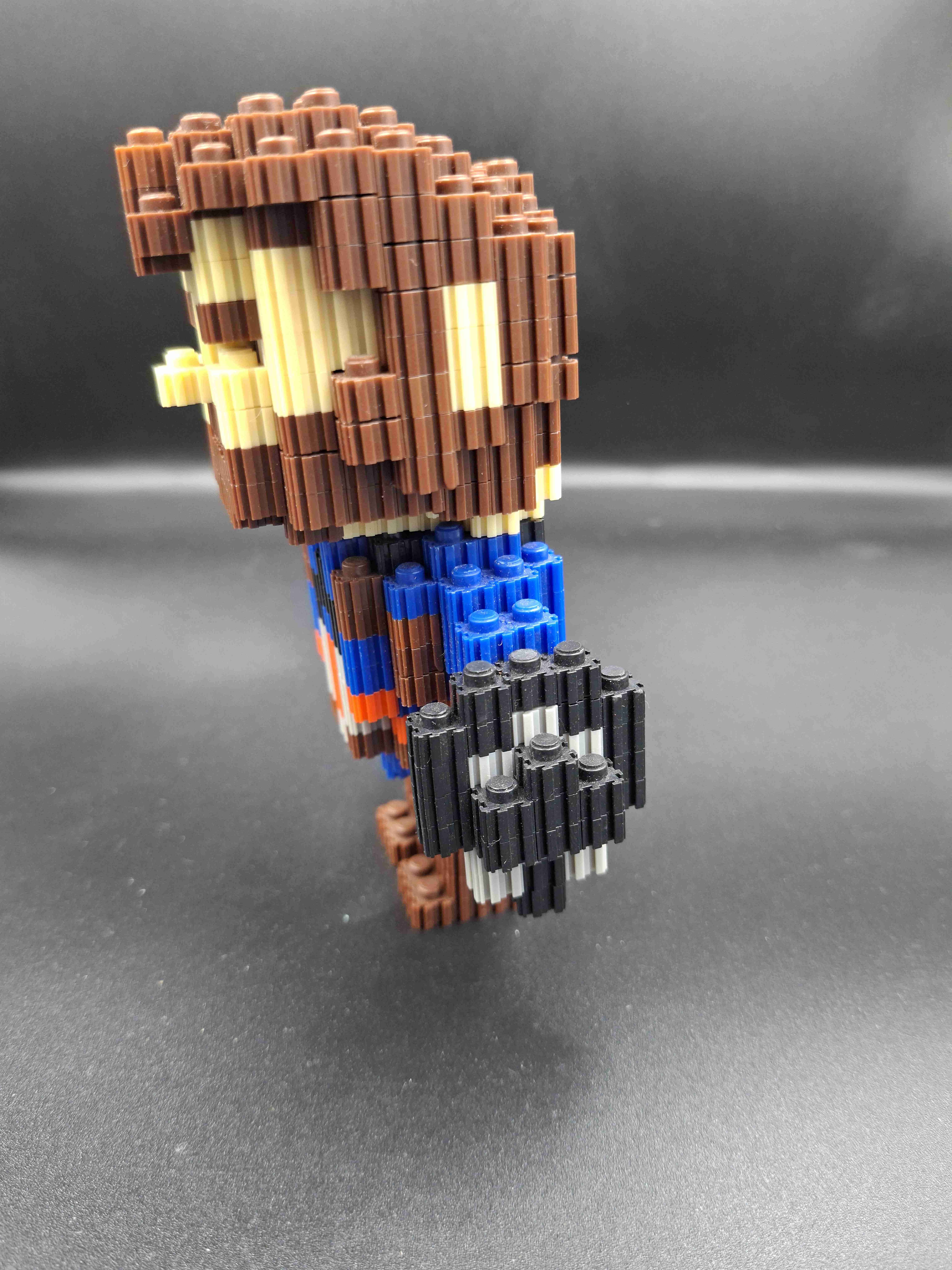 Wolverine Figura pixelada. - miniatura 3