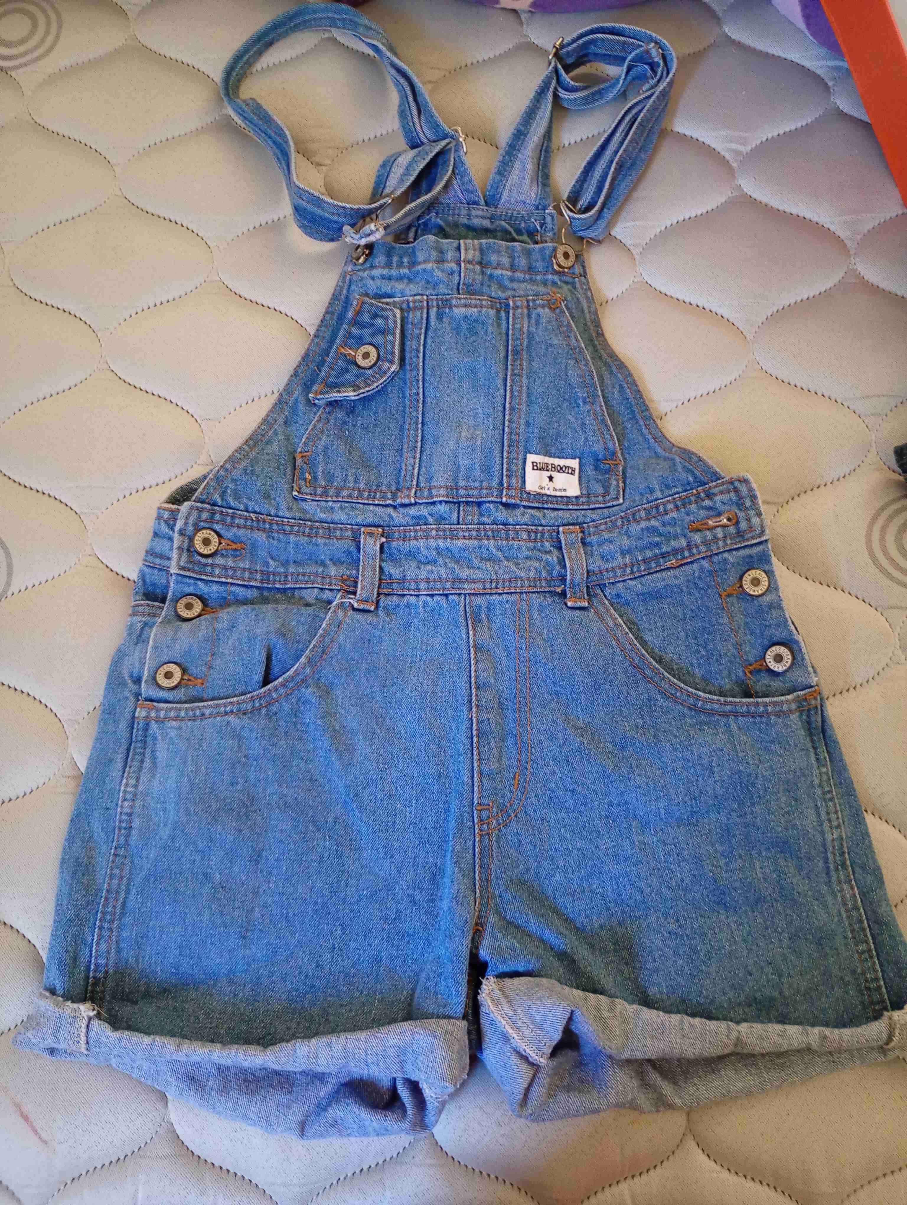 Jardinera de mezclilla corta - miniatura 1