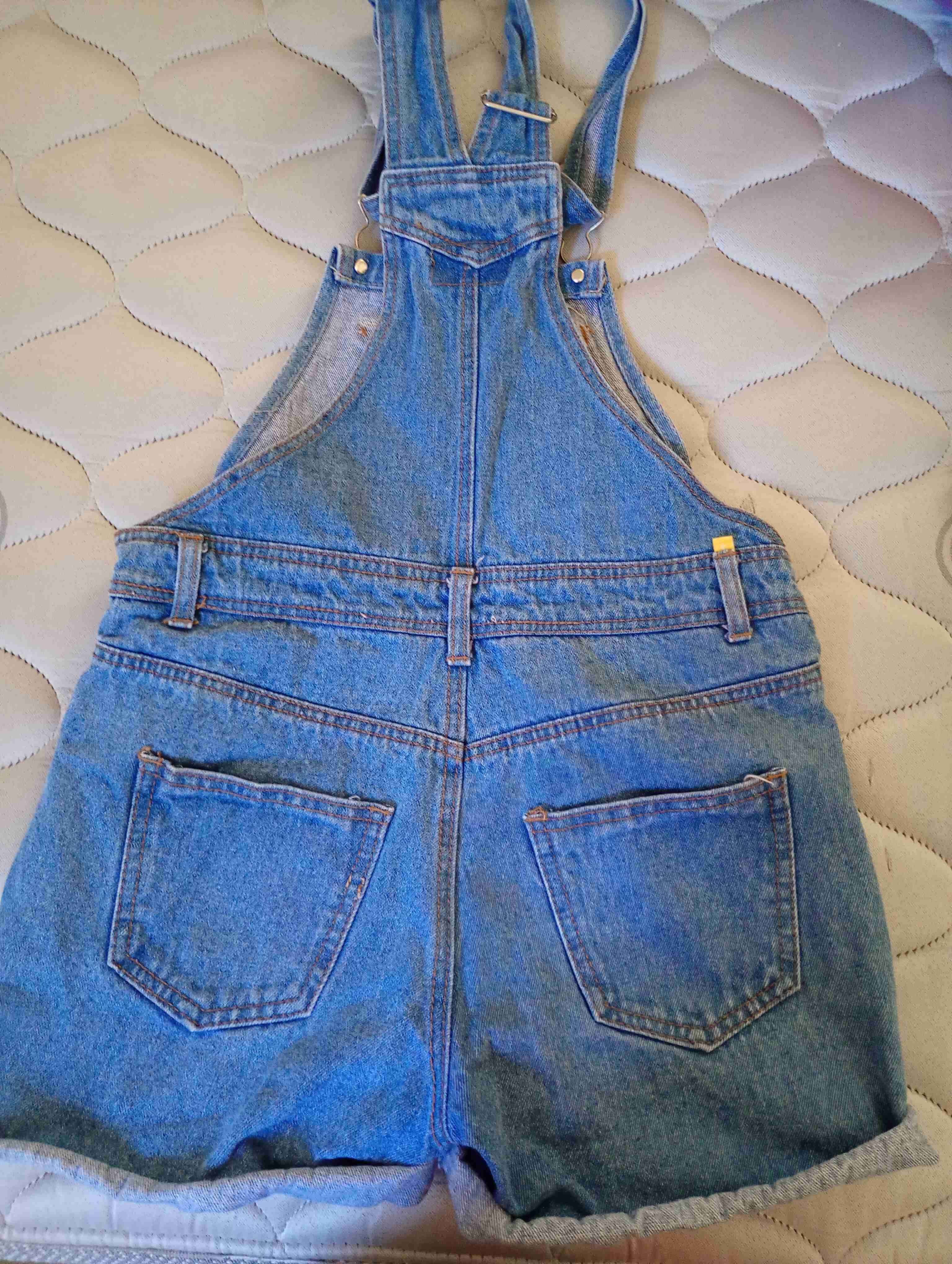 Jardinera de mezclilla corta - miniatura 2